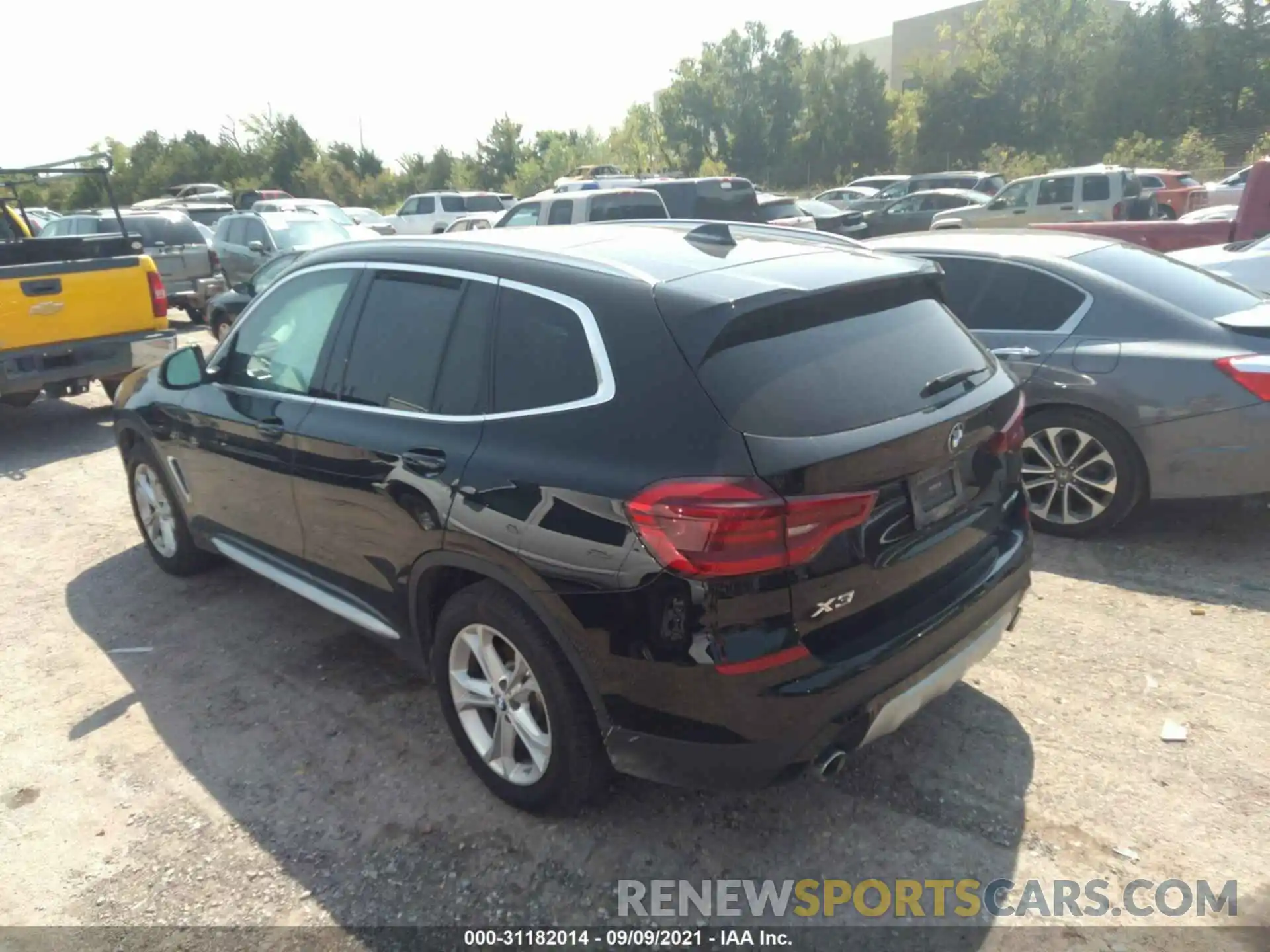 3 Фотография поврежденного автомобиля 5UXTY3C09L9B69857 BMW X3 2020