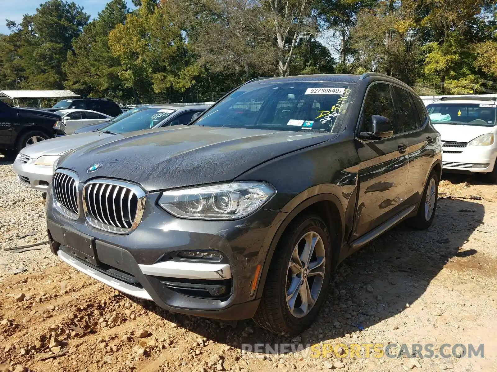 2 Photograph of a damaged car 5UXTY3C09L9B70345 BMW X3 2020