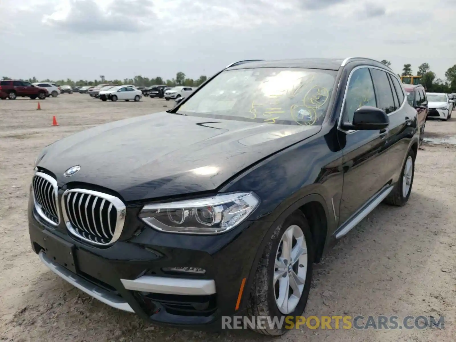 2 Photograph of a damaged car 5UXTY3C09L9B70409 BMW X3 2020