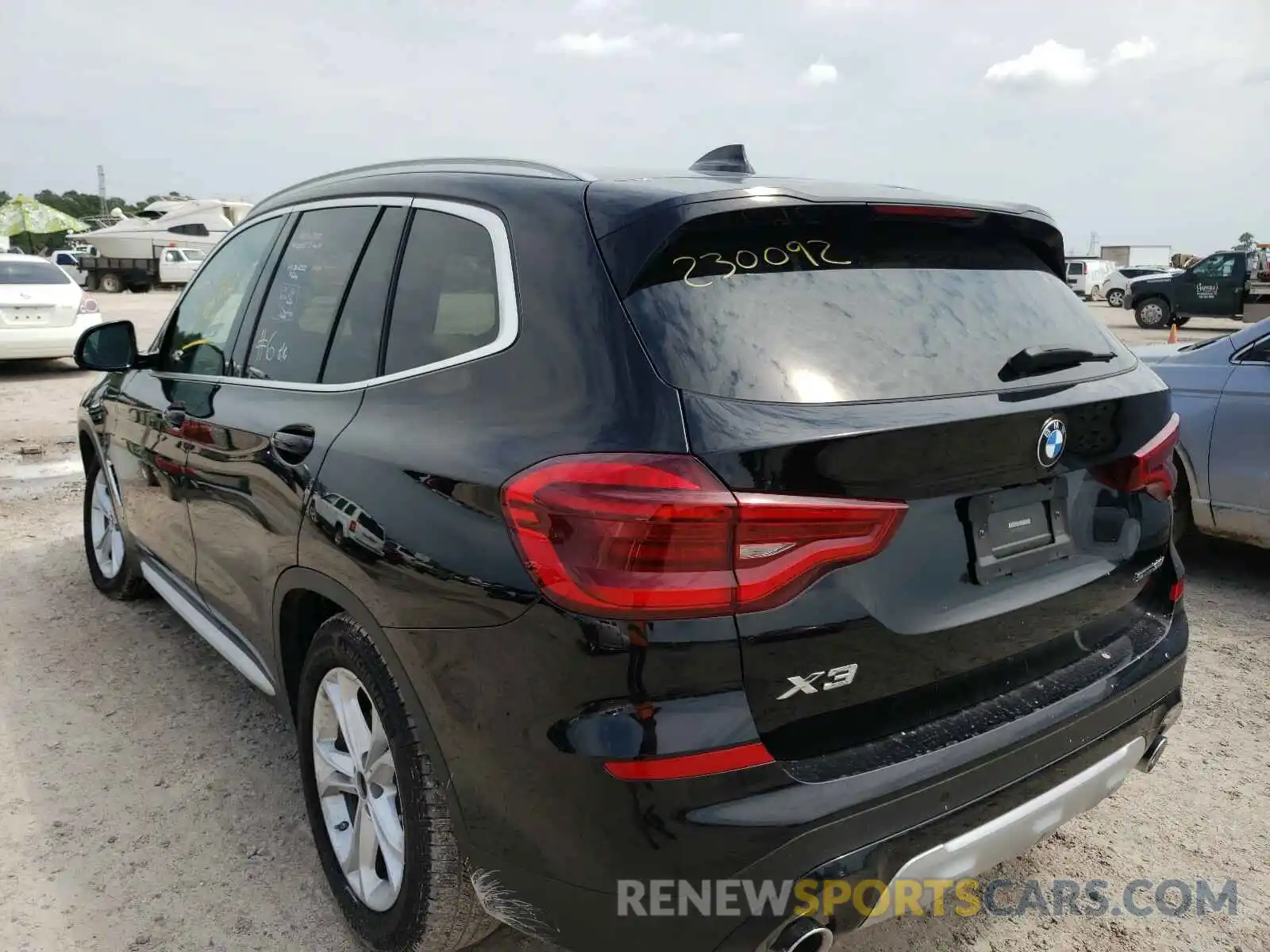 3 Фотография поврежденного автомобиля 5UXTY3C09L9B70409 BMW X3 2020