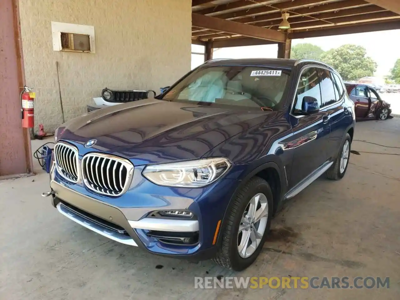 2 Photograph of a damaged car 5UXTY3C09L9B87856 BMW X3 2020