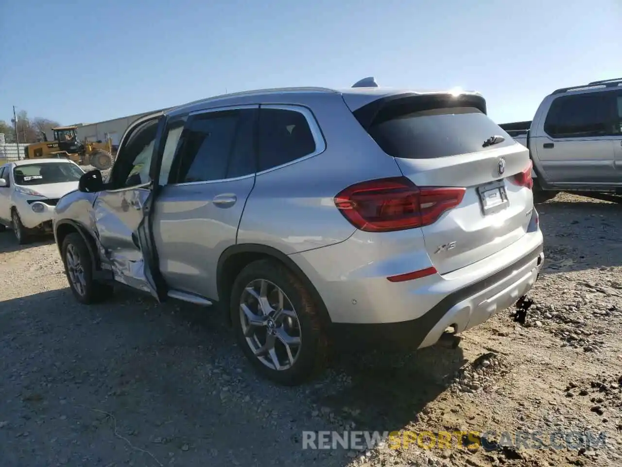 3 Photograph of a damaged car 5UXTY3C09L9B90708 BMW X3 2020