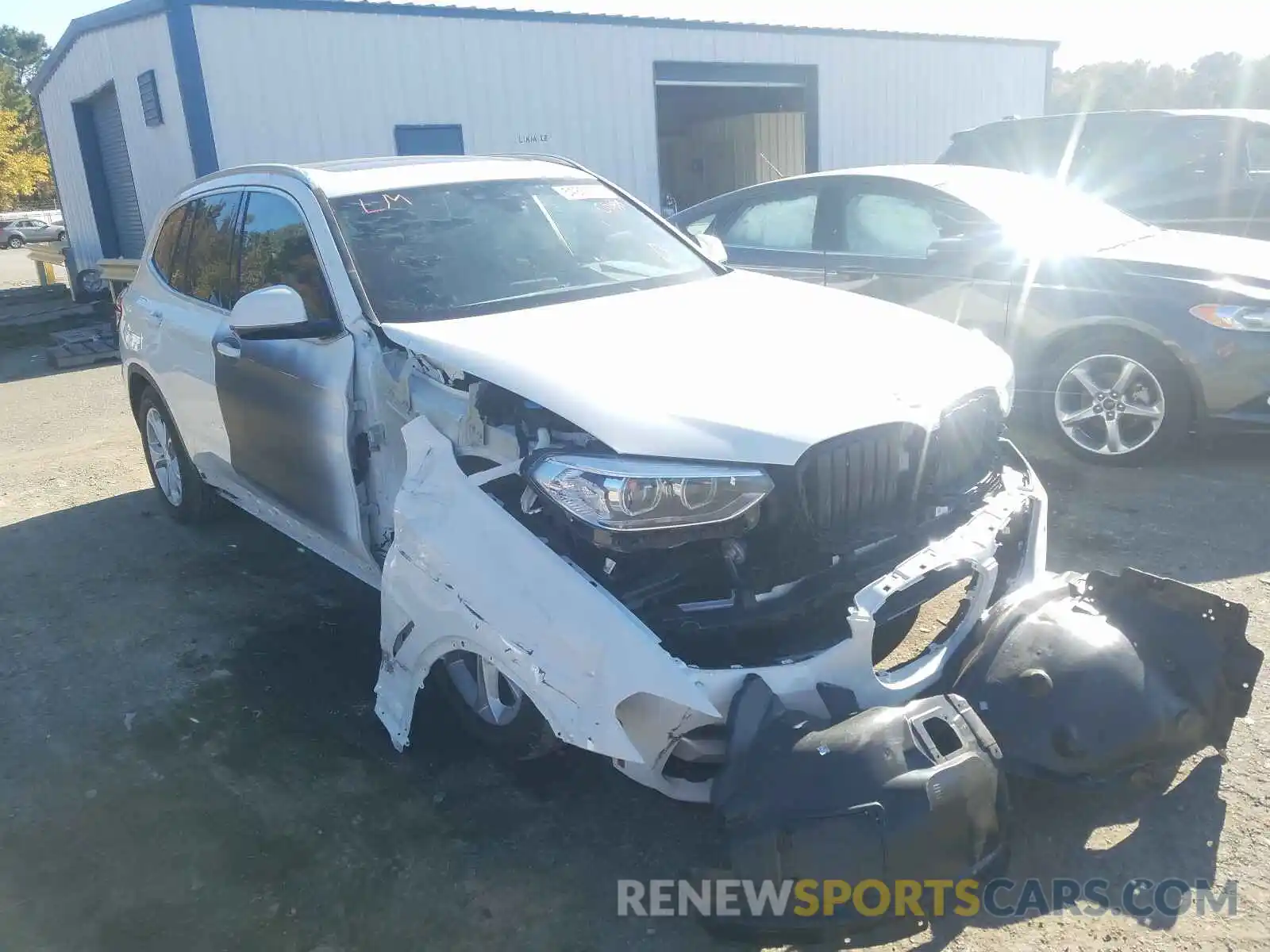 1 Photograph of a damaged car 5UXTY3C09L9C01819 BMW X3 2020