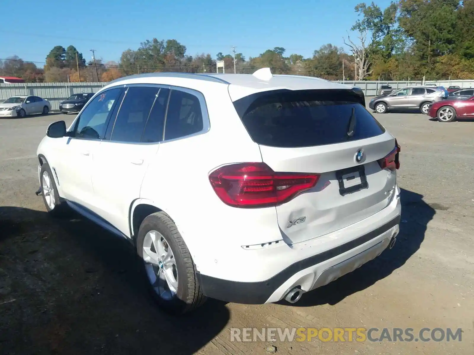 3 Photograph of a damaged car 5UXTY3C09L9C01819 BMW X3 2020