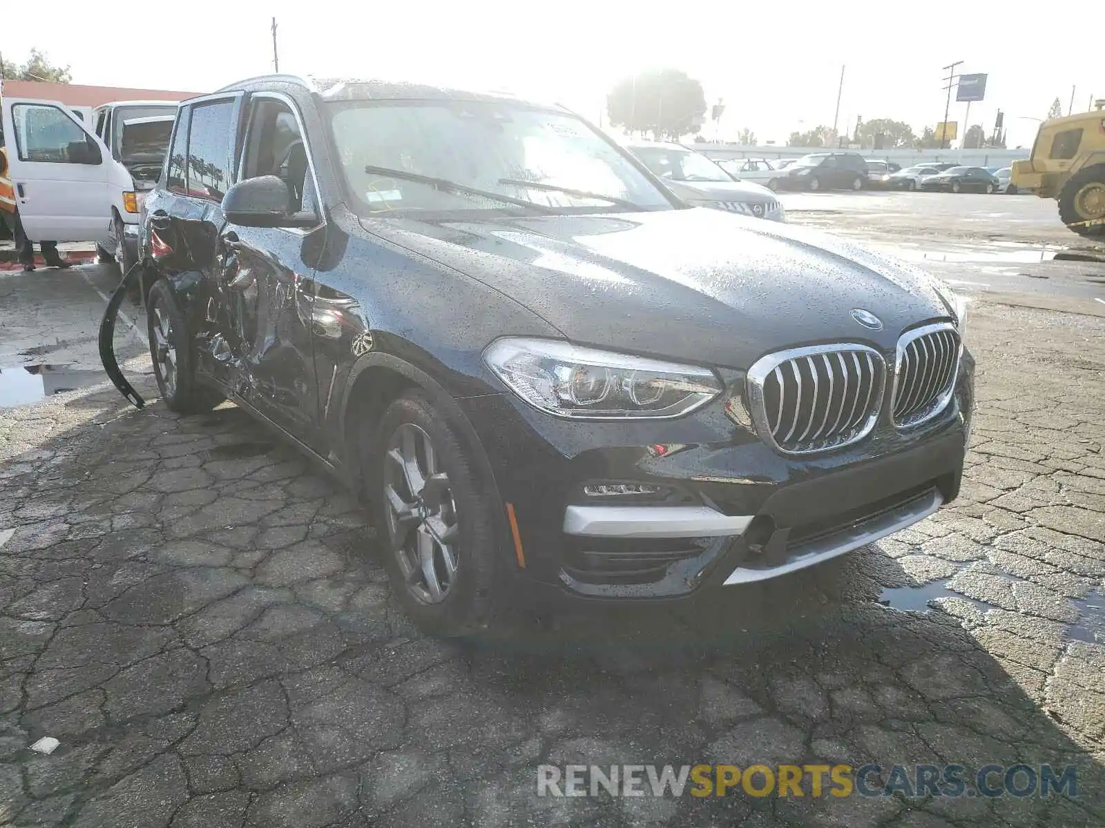 1 Photograph of a damaged car 5UXTY3C09L9C59168 BMW X3 2020