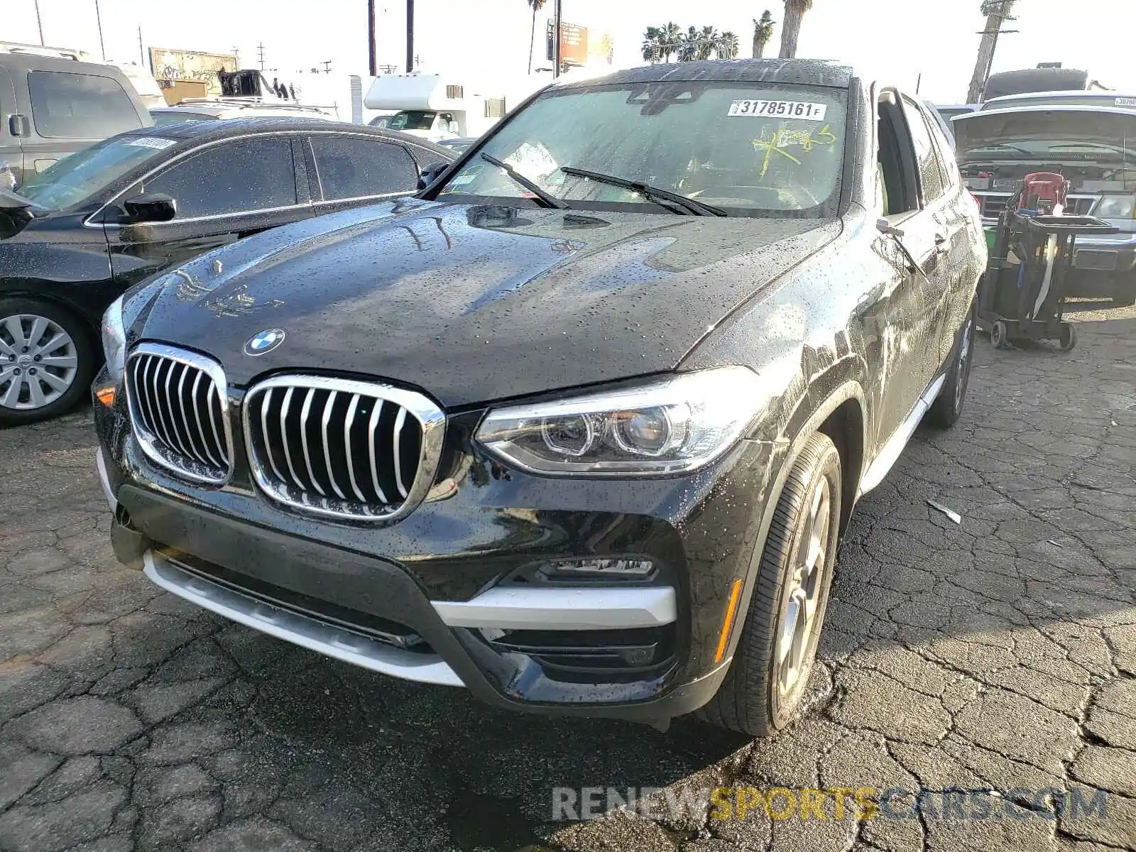 2 Photograph of a damaged car 5UXTY3C09L9C59168 BMW X3 2020