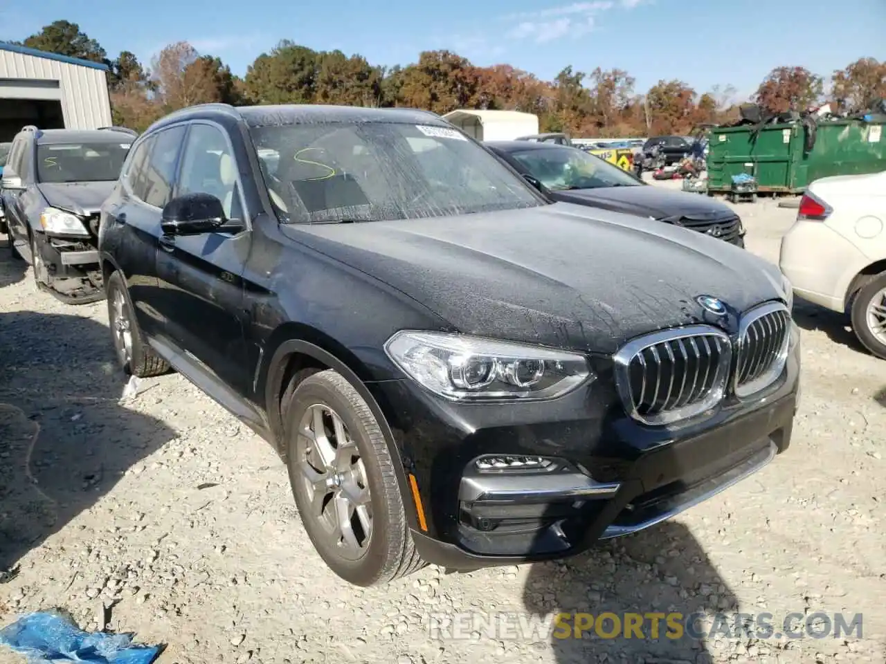 1 Photograph of a damaged car 5UXTY3C09L9C72969 BMW X3 2020