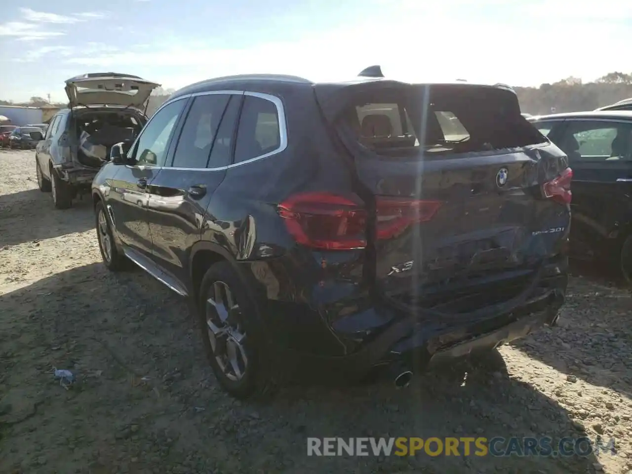 3 Photograph of a damaged car 5UXTY3C09L9C72969 BMW X3 2020