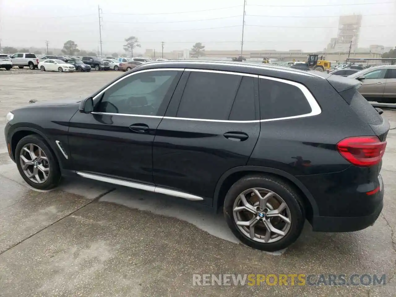 2 Photograph of a damaged car 5UXTY3C09L9C99010 BMW X3 2020