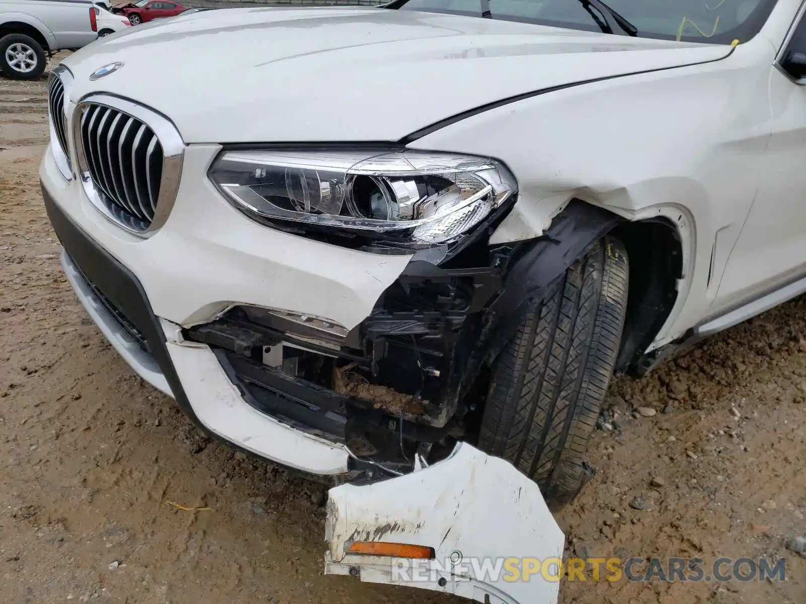 9 Фотография поврежденного автомобиля 5UXTY3C09L9D47508 BMW X3 2020