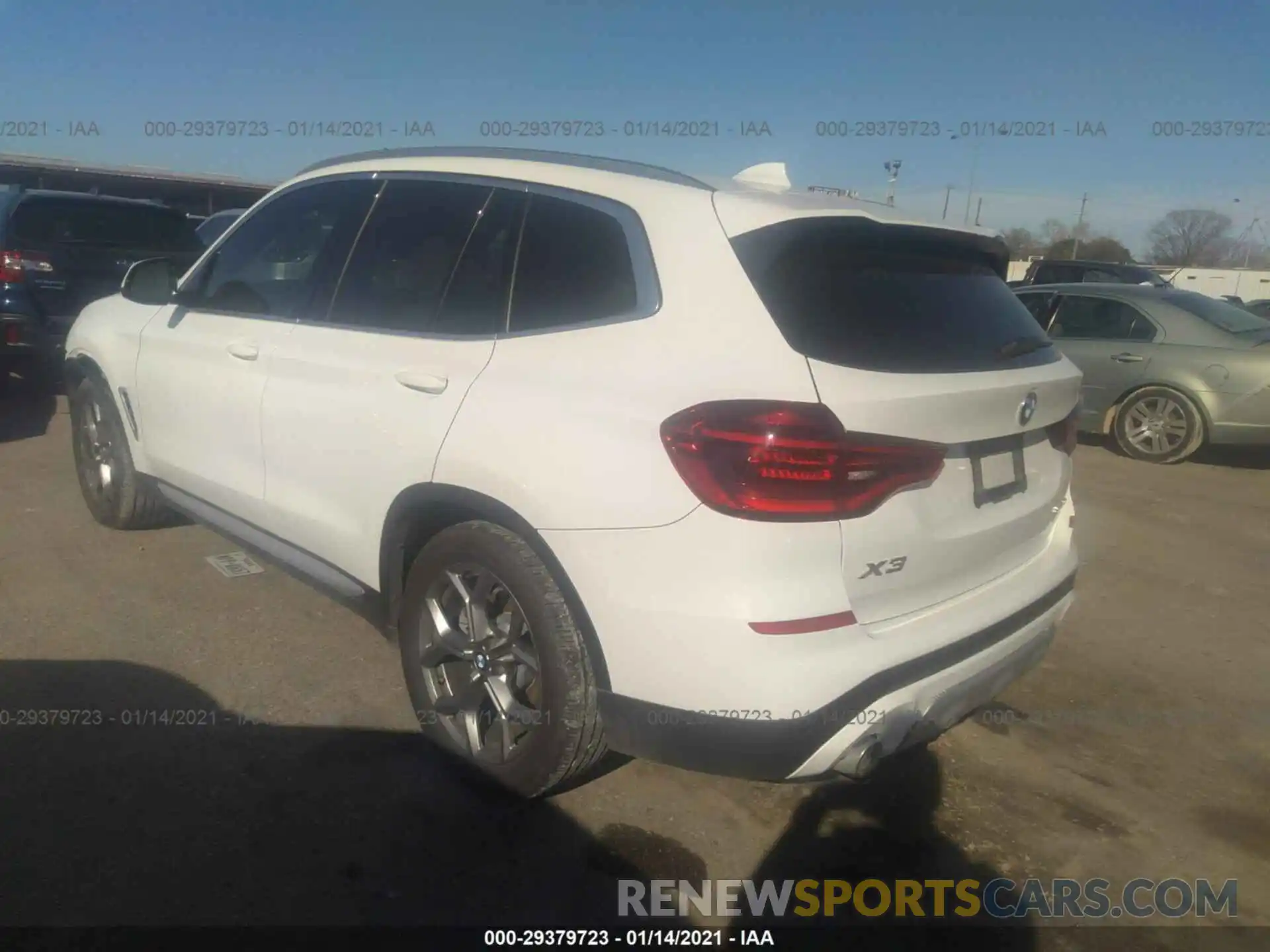 3 Photograph of a damaged car 5UXTY3C09LLU70287 BMW X3 2020