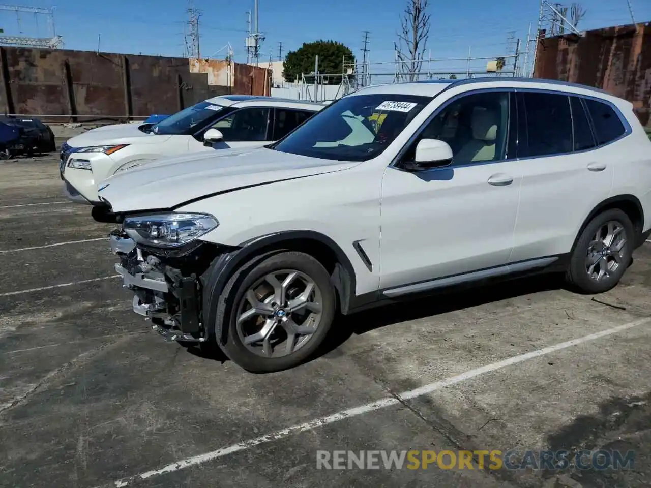 1 Photograph of a damaged car 5UXTY3C09LLU72363 BMW X3 2020