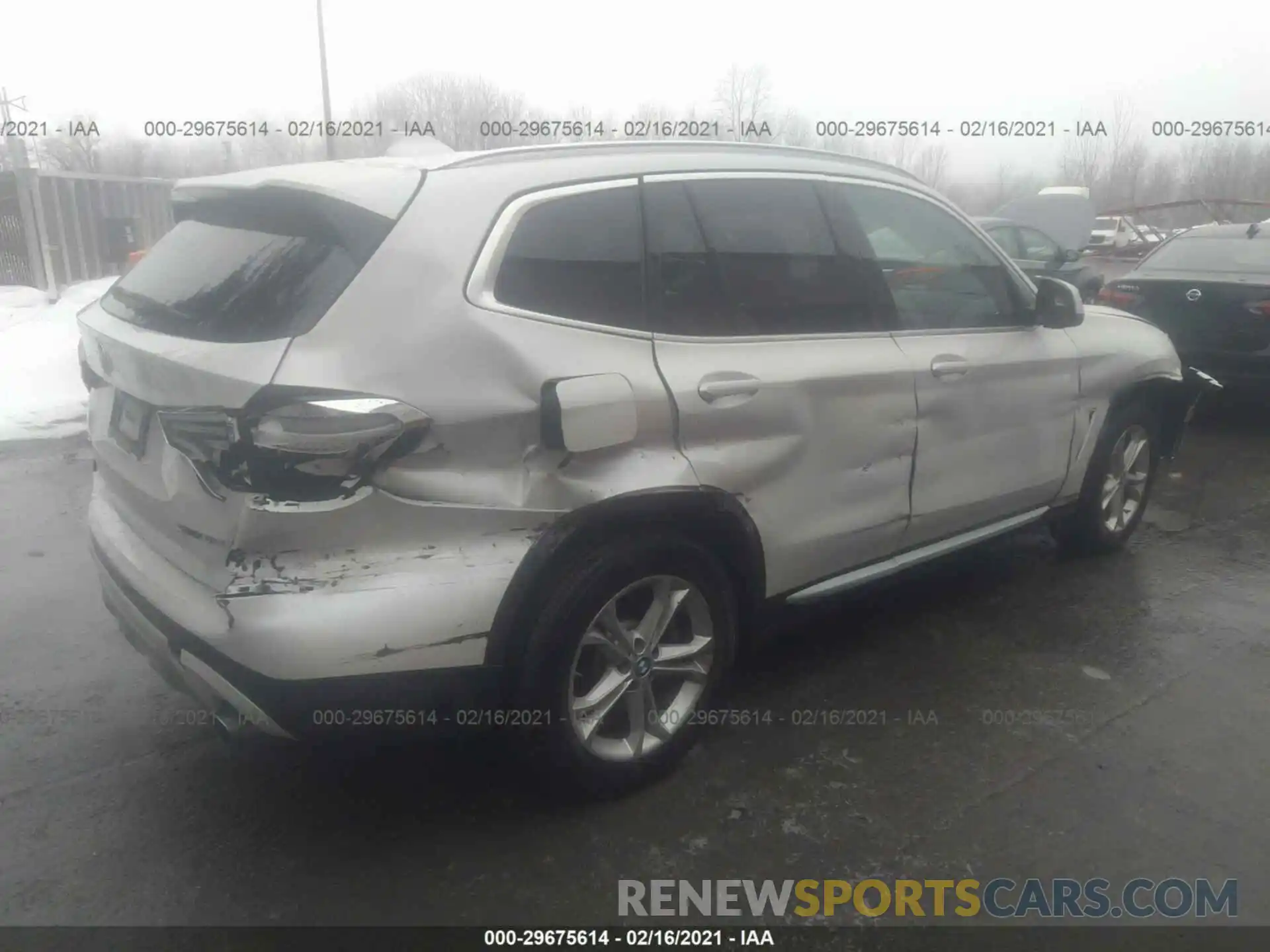 4 Фотография поврежденного автомобиля 5UXTY3C09LLU72637 BMW X3 2020