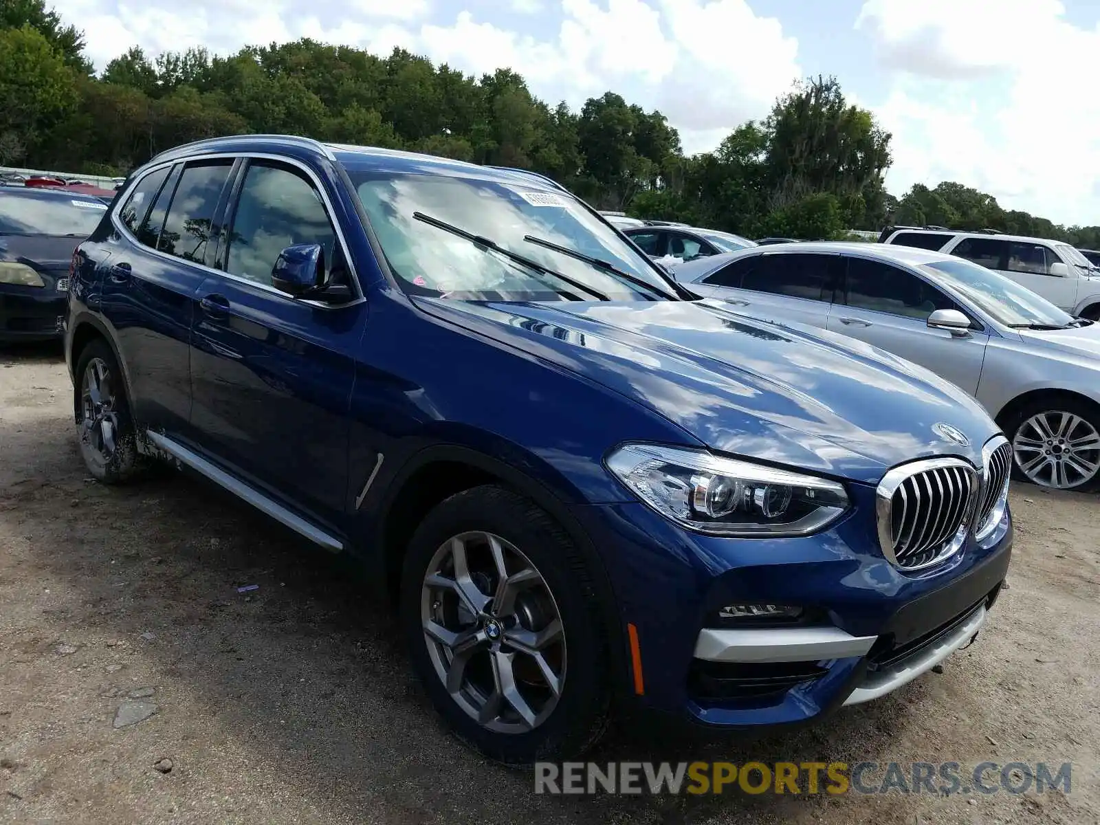 1 Photograph of a damaged car 5UXTY3C0XL9B08162 BMW X3 2020