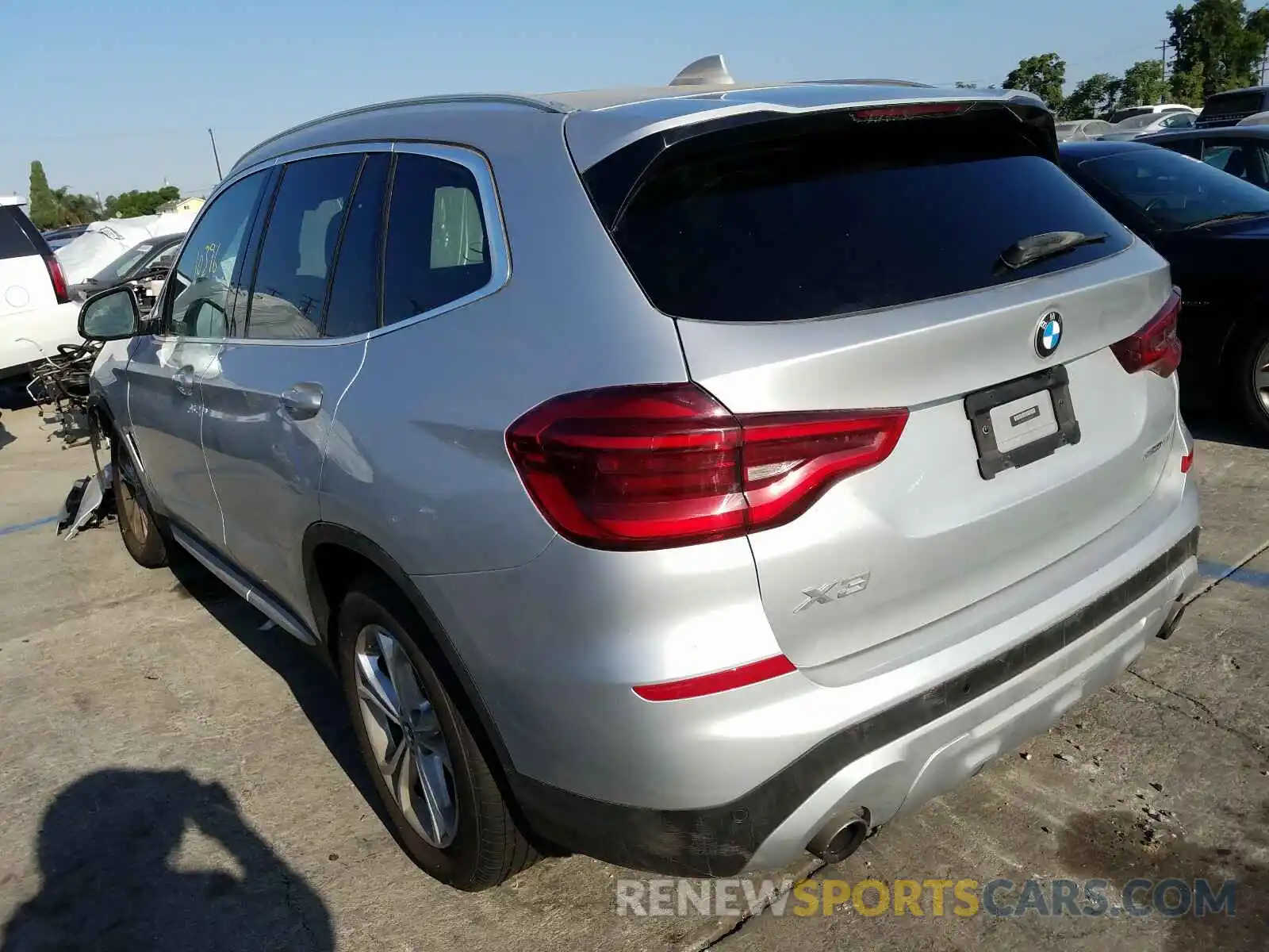 3 Фотография поврежденного автомобиля 5UXTY3C0XL9B57653 BMW X3 2020