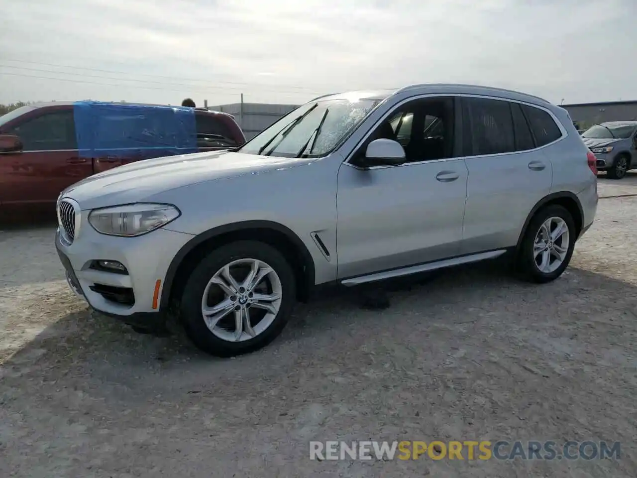 1 Photograph of a damaged car 5UXTY3C0XL9B59712 BMW X3 2020