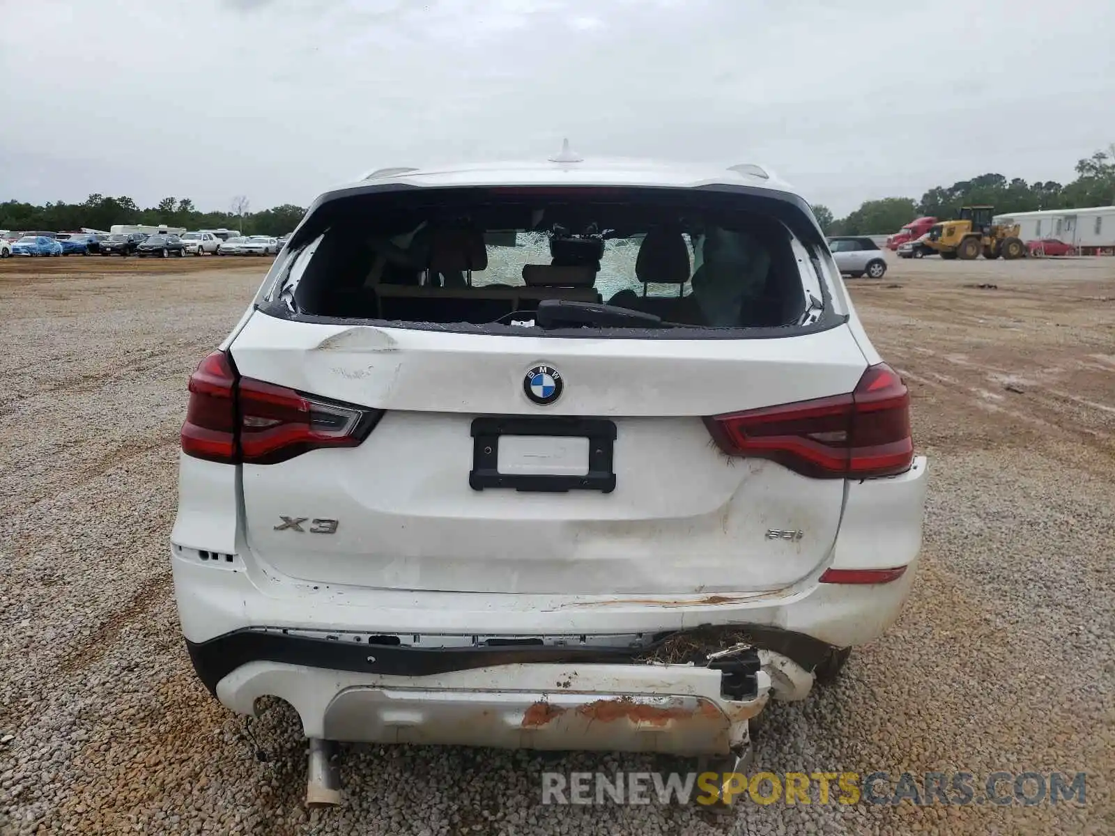 9 Фотография поврежденного автомобиля 5UXTY3C0XL9B67180 BMW X3 2020