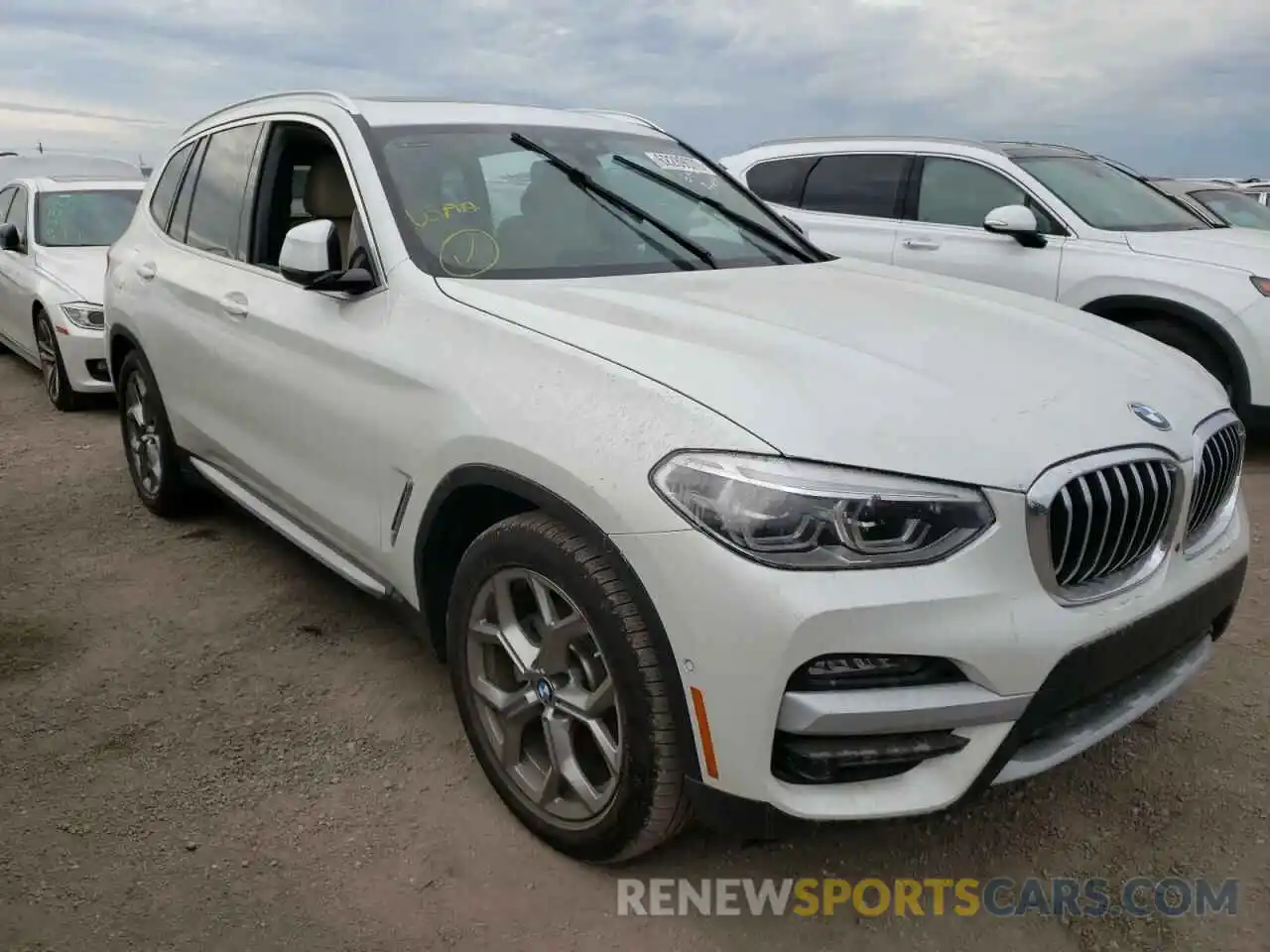 1 Фотография поврежденного автомобиля 5UXTY3C0XL9B78728 BMW X3 2020