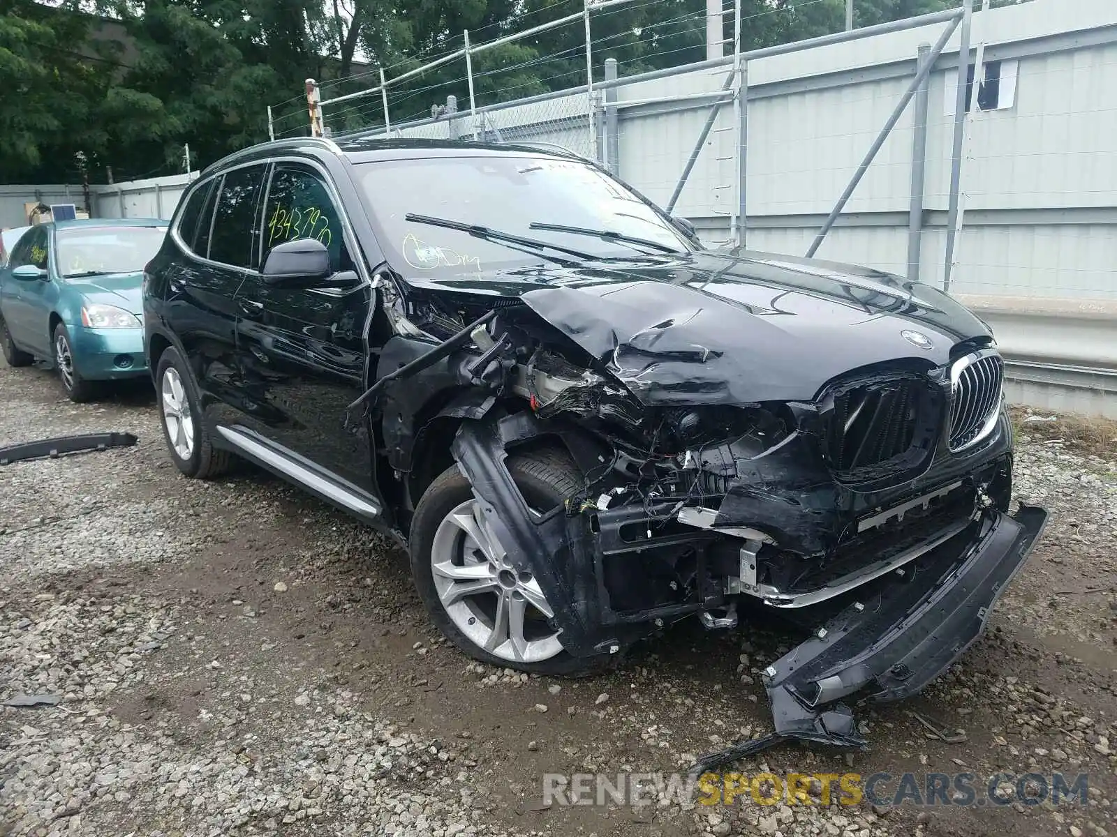 1 Photograph of a damaged car 5UXTY3C0XL9B93262 BMW X3 2020