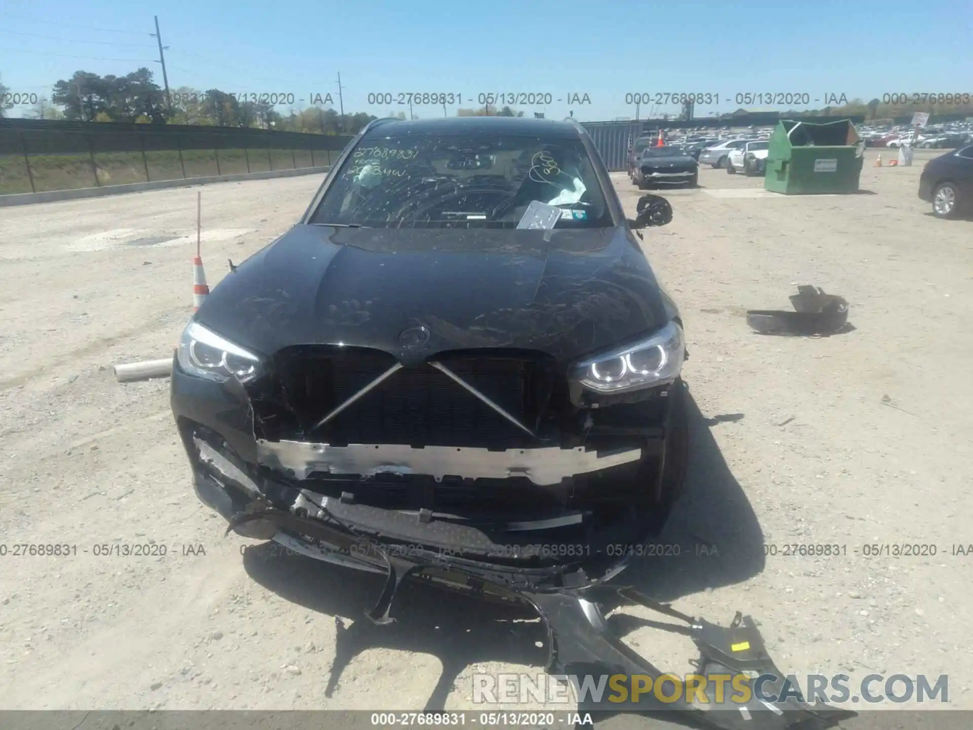 6 Photograph of a damaged car 5UXTY3C0XL9B93309 BMW X3 2020