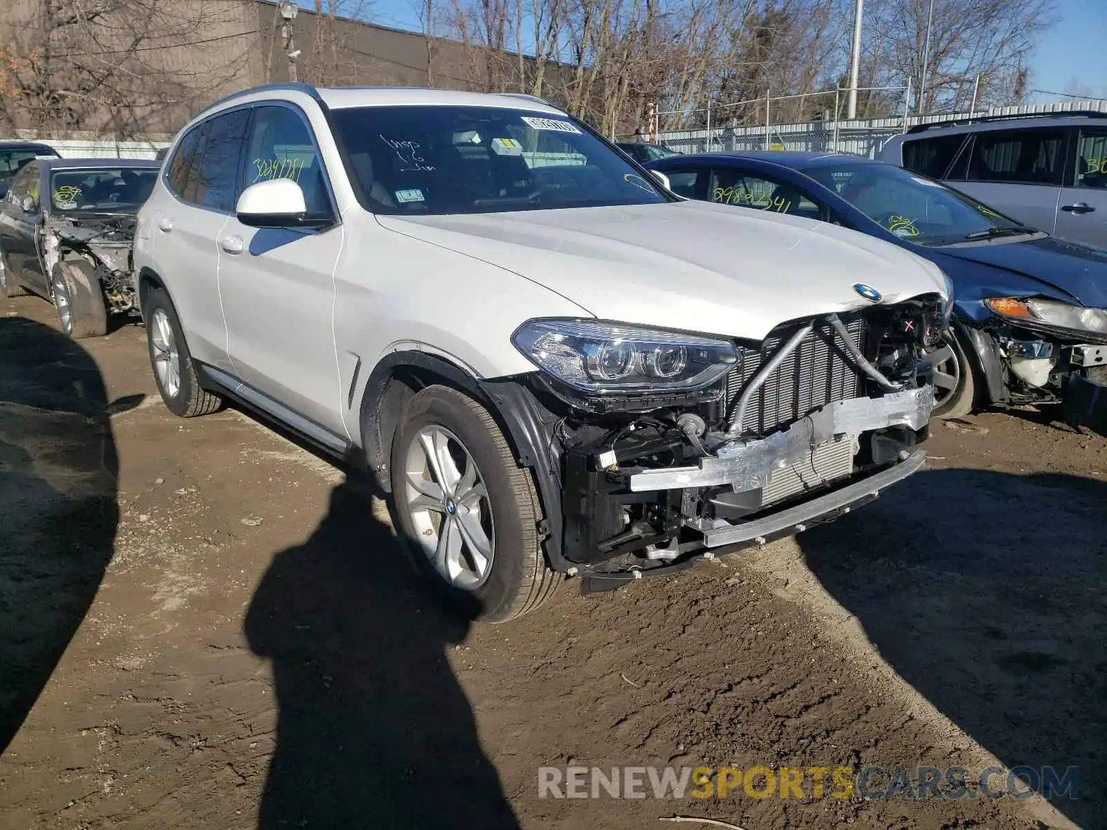 1 Photograph of a damaged car 5UXTY3C0XL9C32691 BMW X3 2020