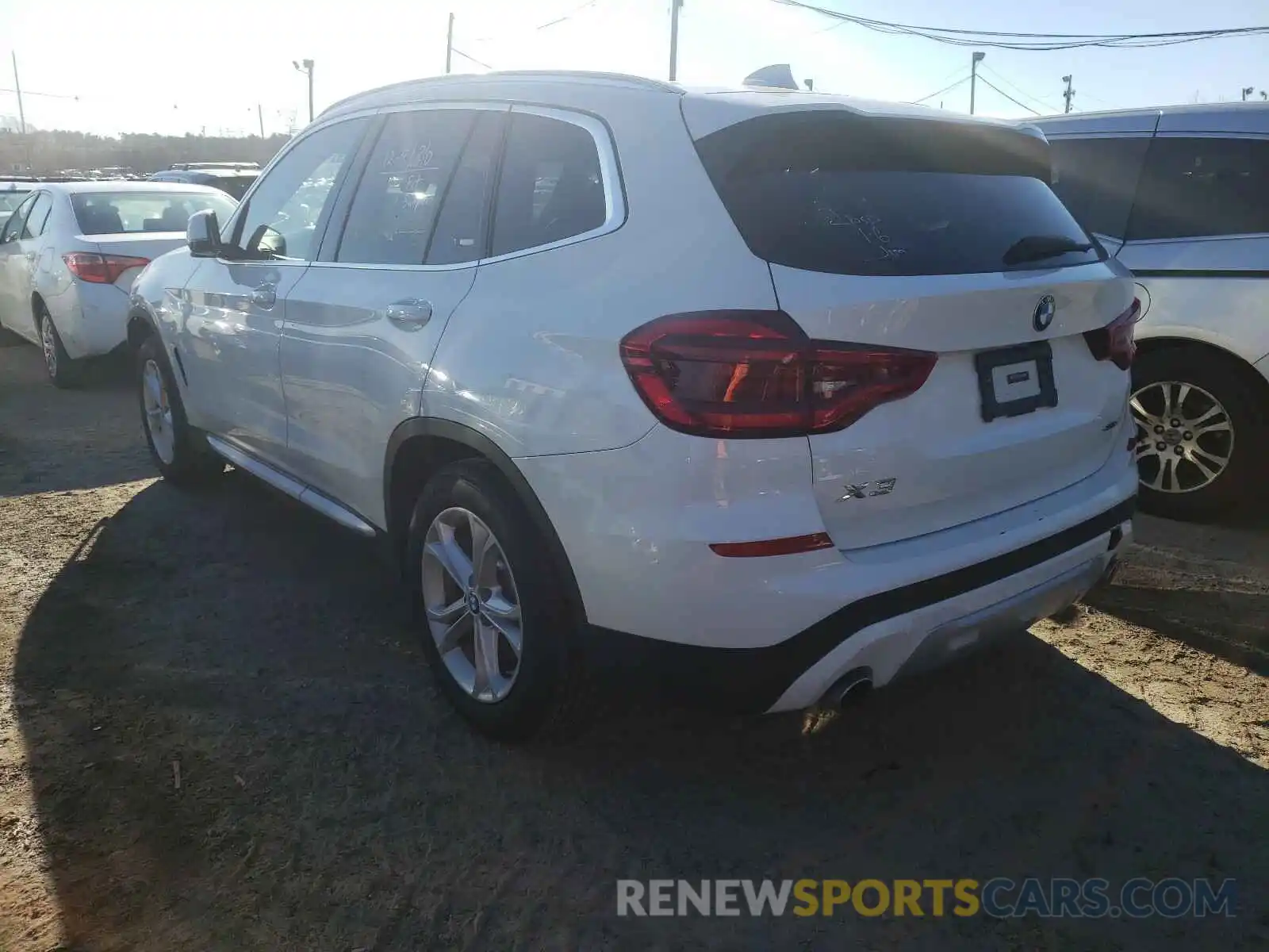 3 Photograph of a damaged car 5UXTY3C0XL9C32691 BMW X3 2020