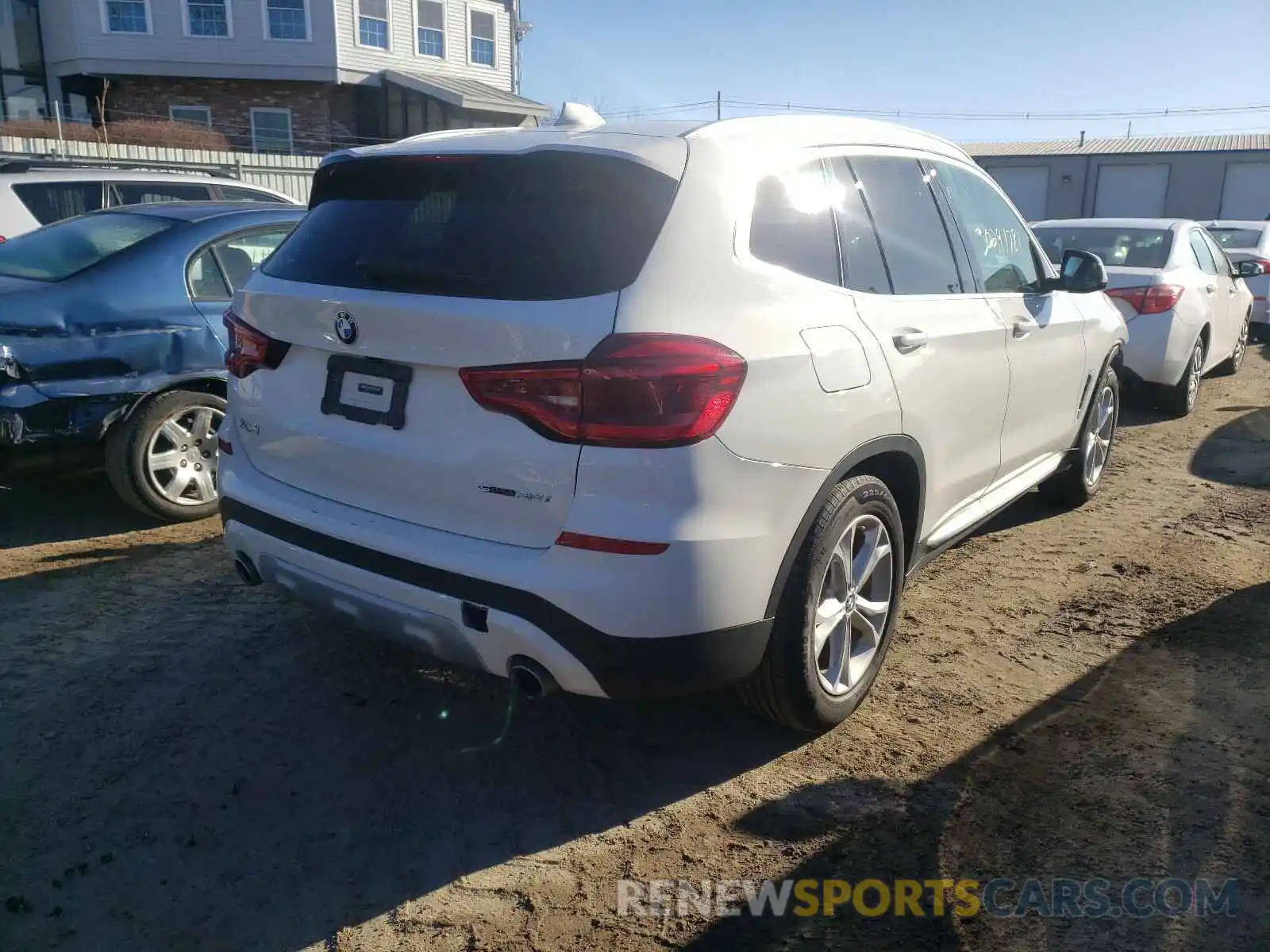 4 Фотография поврежденного автомобиля 5UXTY3C0XL9C32691 BMW X3 2020