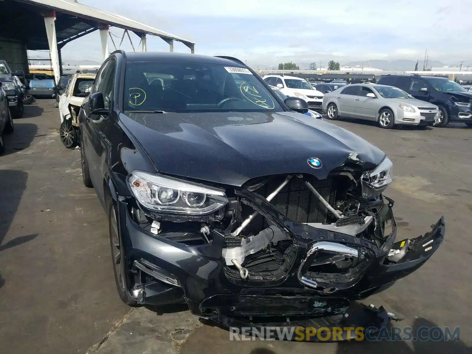 9 Photograph of a damaged car 5UXTY3C0XL9C44596 BMW X3 2020