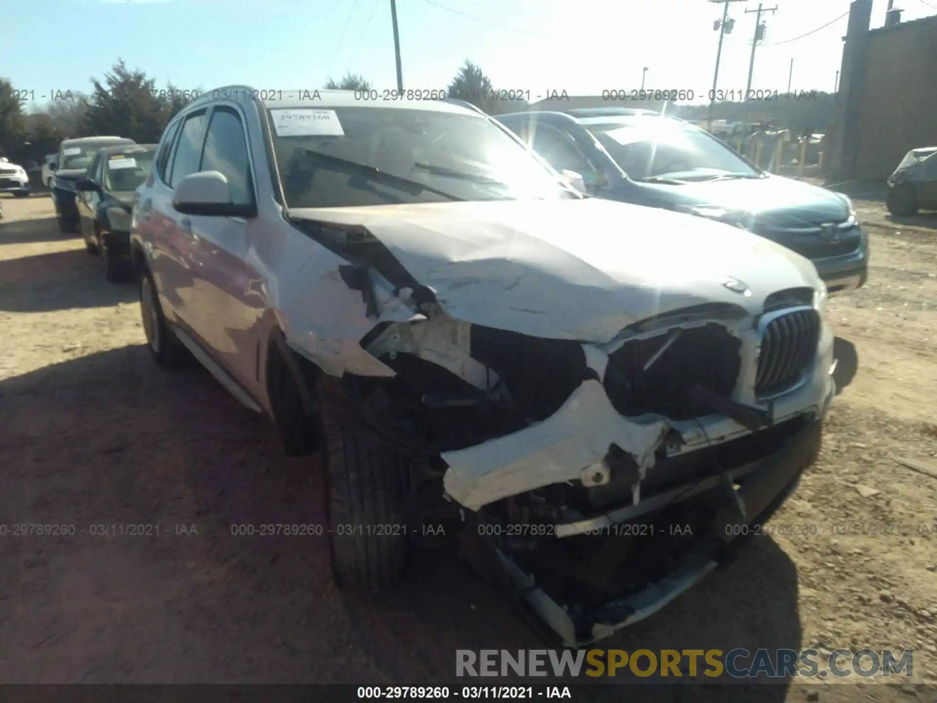 1 Фотография поврежденного автомобиля 5UXTY3C0XL9C69725 BMW X3 2020