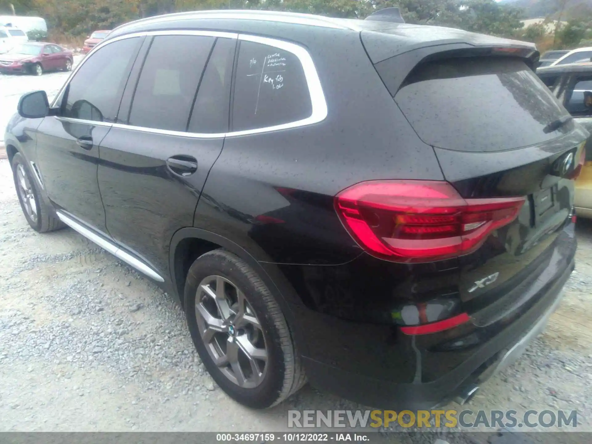 3 Photograph of a damaged car 5UXTY3C0XL9D37201 BMW X3 2020