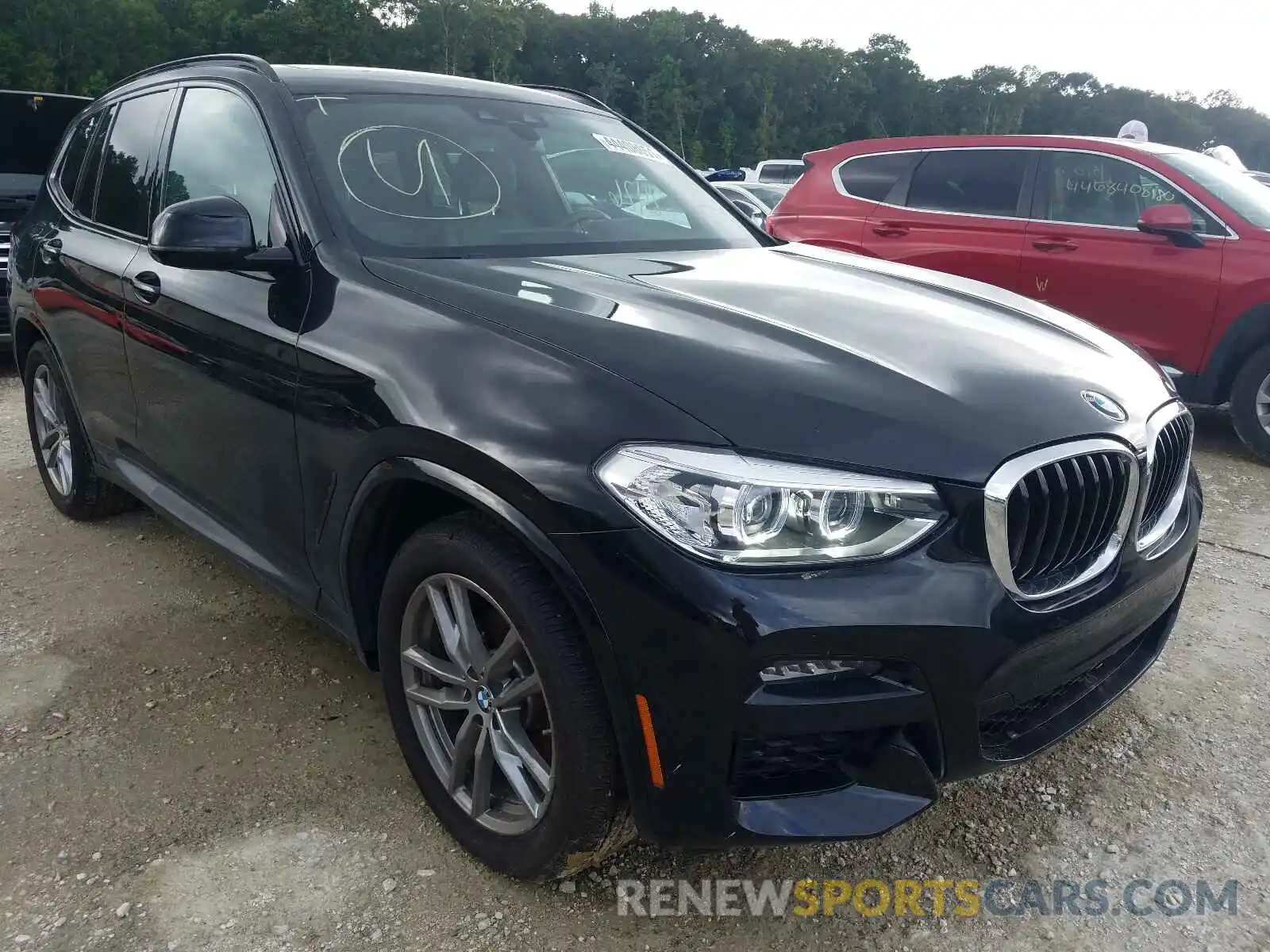 1 Photograph of a damaged car 5UXTY3C0XL9D56699 BMW X3 2020