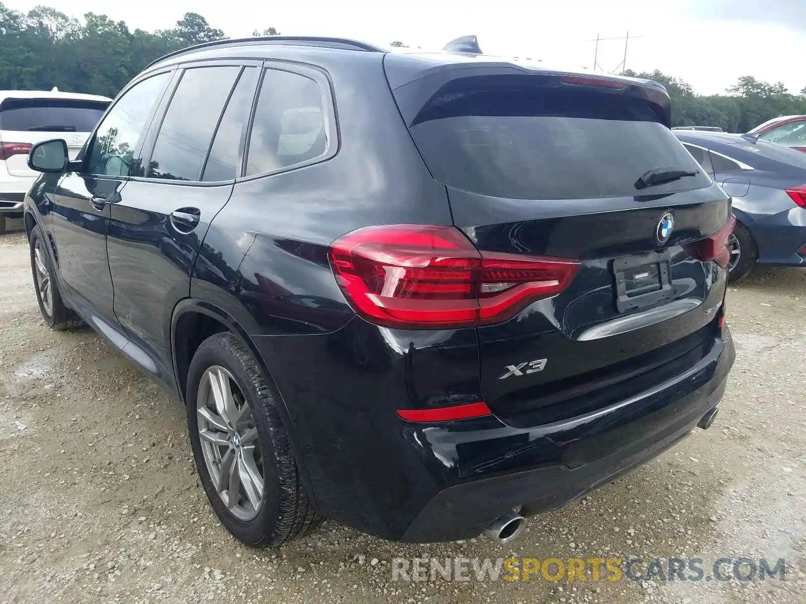 3 Photograph of a damaged car 5UXTY3C0XL9D56699 BMW X3 2020