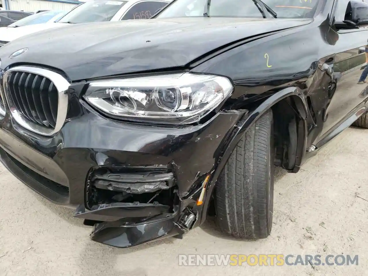 9 Photograph of a damaged car 5UXTY3C0XLLE54862 BMW X3 2020