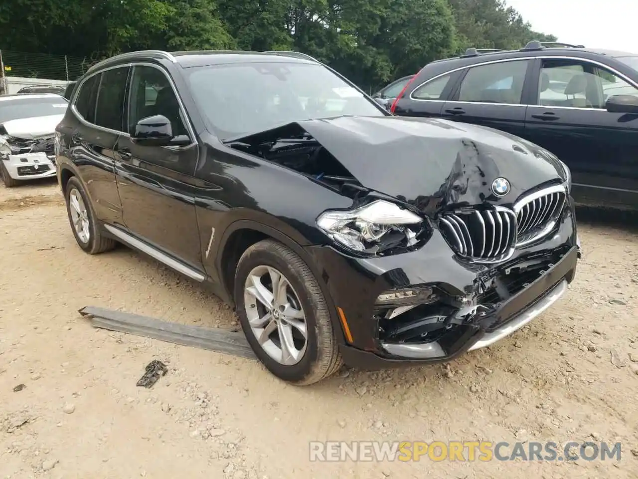 1 Photograph of a damaged car 5UXTY3C0XLLE55154 BMW X3 2020