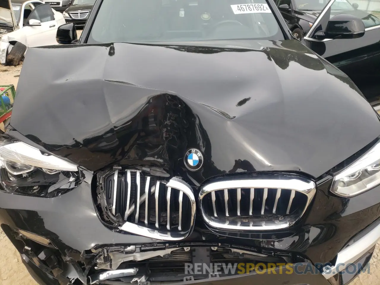 7 Photograph of a damaged car 5UXTY3C0XLLE55154 BMW X3 2020