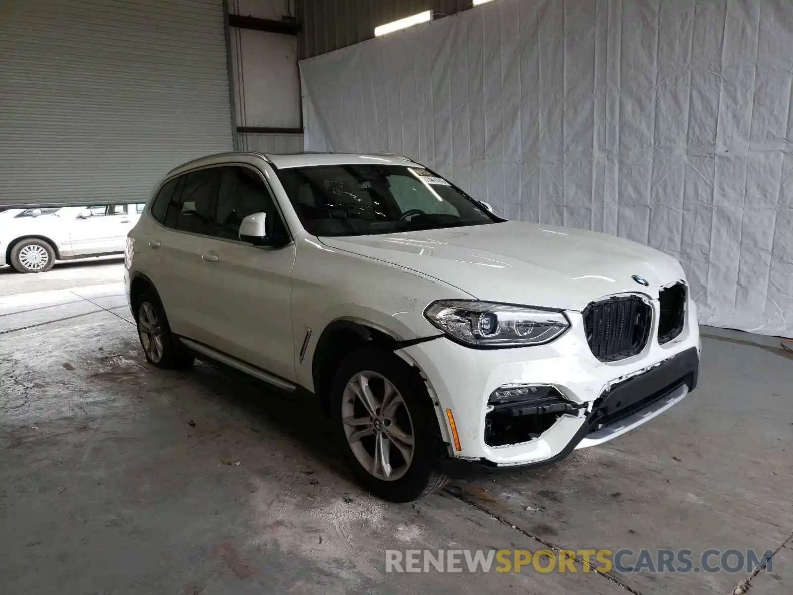 1 Photograph of a damaged car 5UXTY3C0XLLE55459 BMW X3 2020