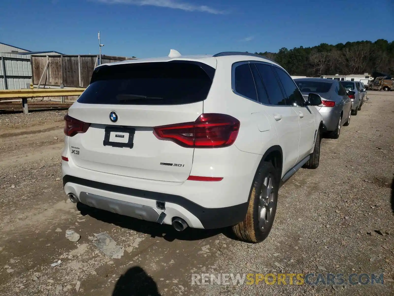 4 Photograph of a damaged car 5UXTY3C0XLLU70766 BMW X3 2020