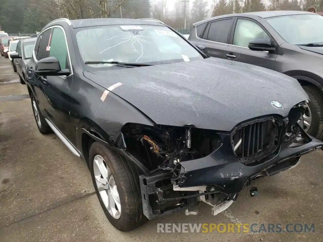 1 Photograph of a damaged car 5UXTY3C0XLLU71481 BMW X3 2020