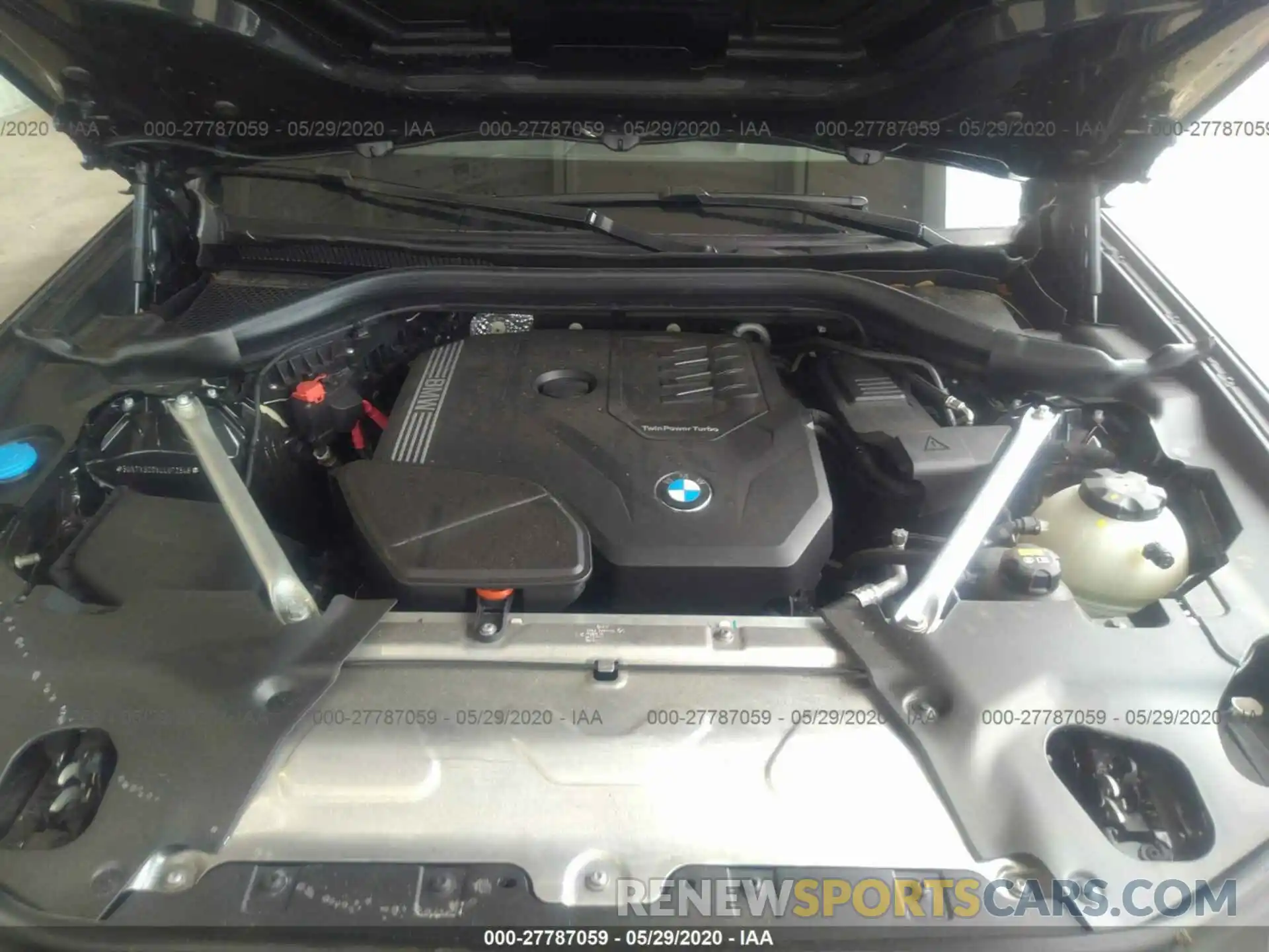 10 Фотография поврежденного автомобиля 5UXTY3C0XLLU72548 BMW X3 2020