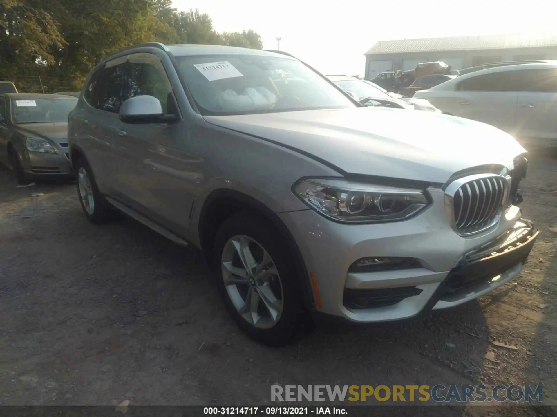 1 Photograph of a damaged car 5UXTY5C00L9B18193 BMW X3 2020