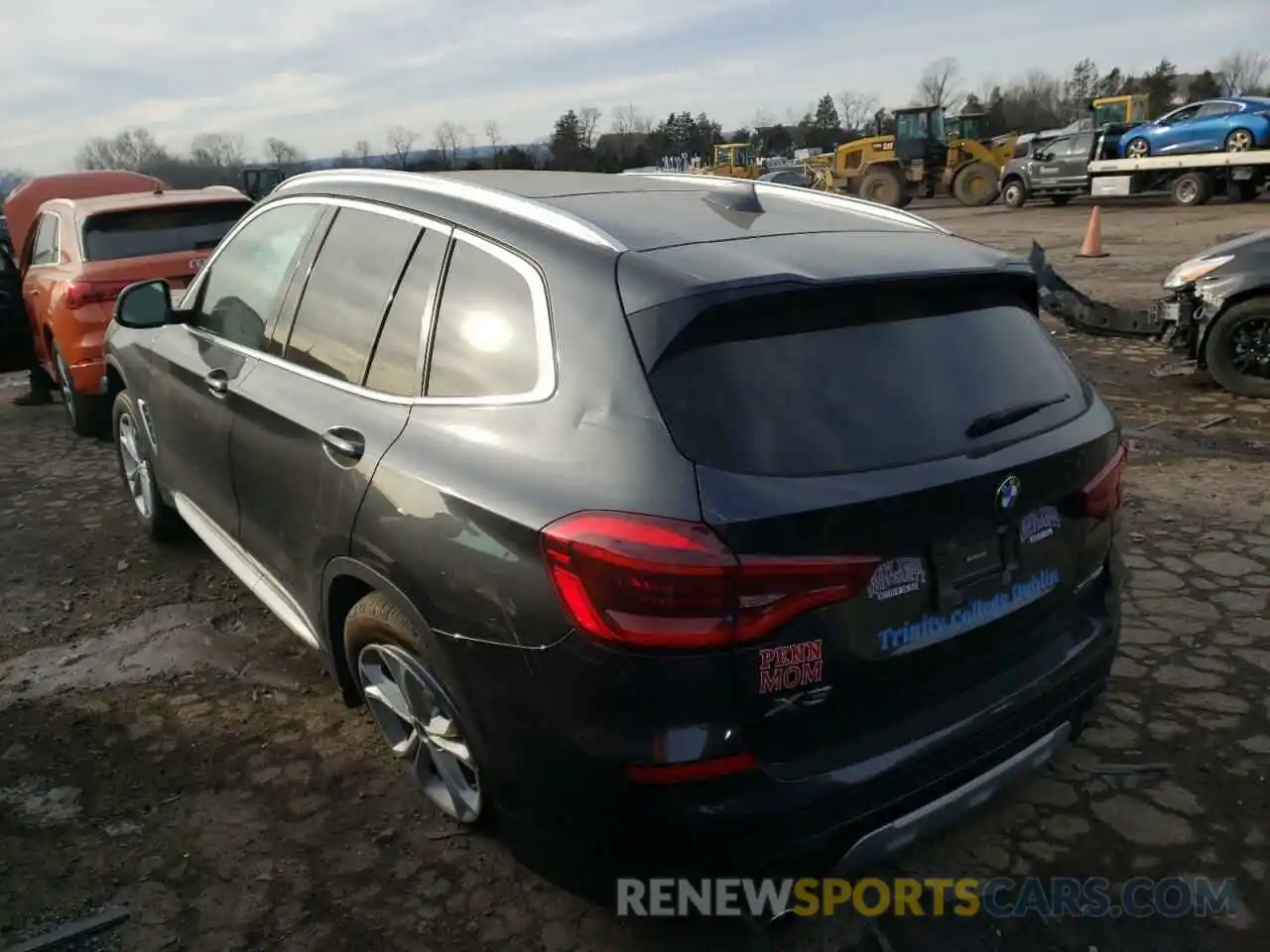 3 Photograph of a damaged car 5UXTY5C00L9B22504 BMW X3 2020