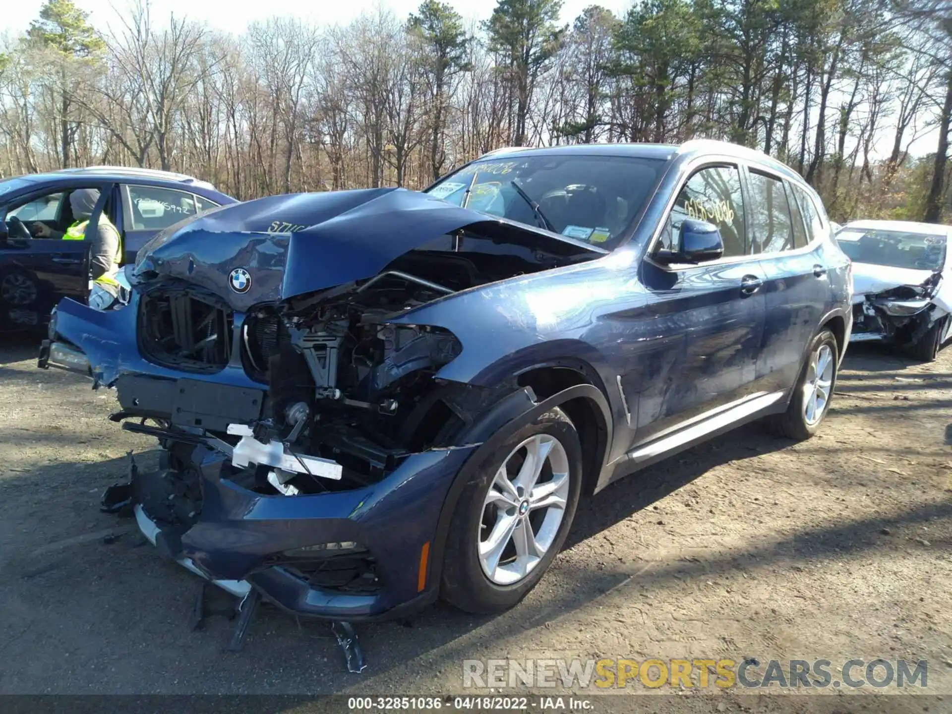 6 Photograph of a damaged car 5UXTY5C00L9B34636 BMW X3 2020