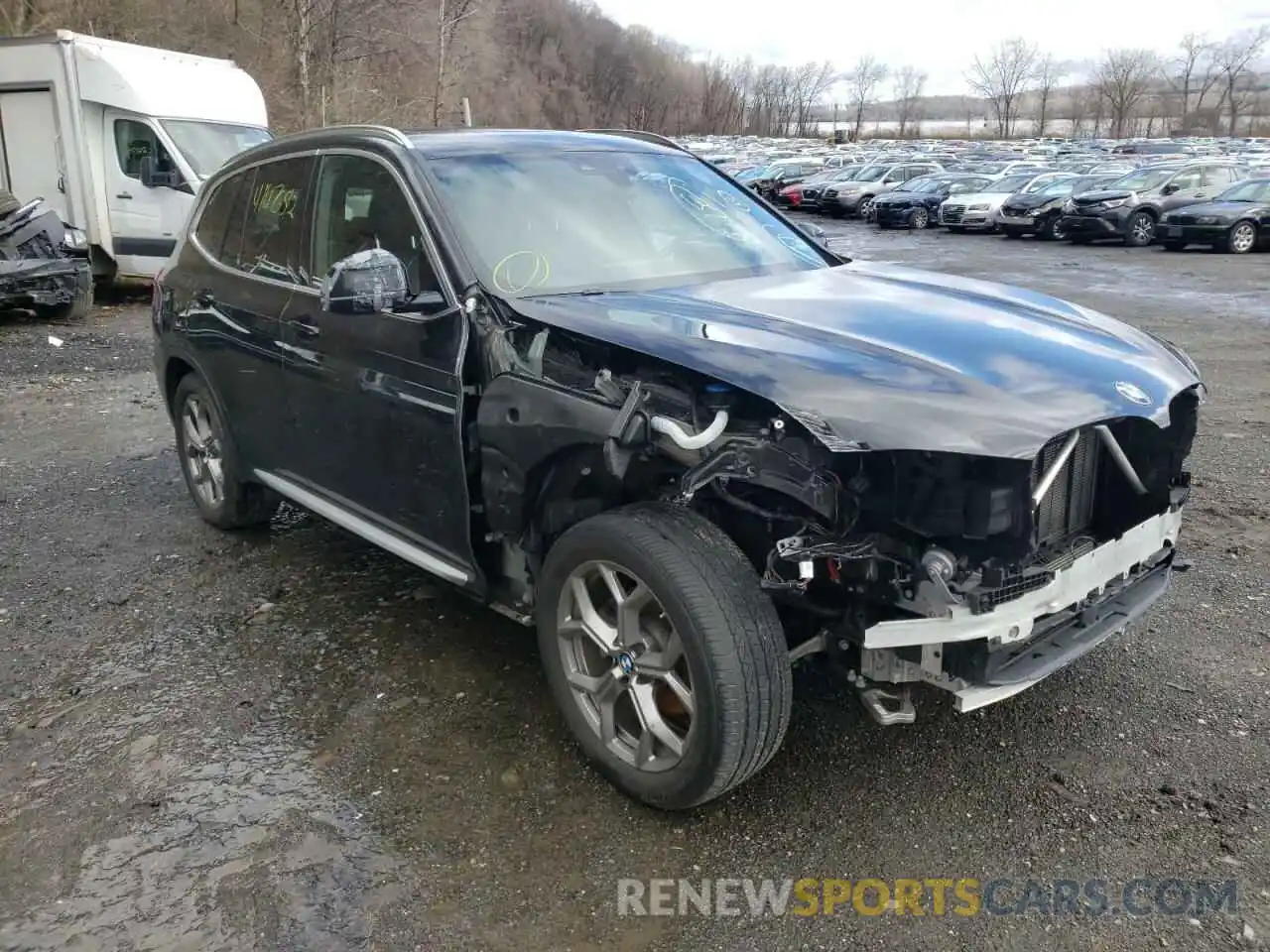 1 Photograph of a damaged car 5UXTY5C00L9B65269 BMW X3 2020