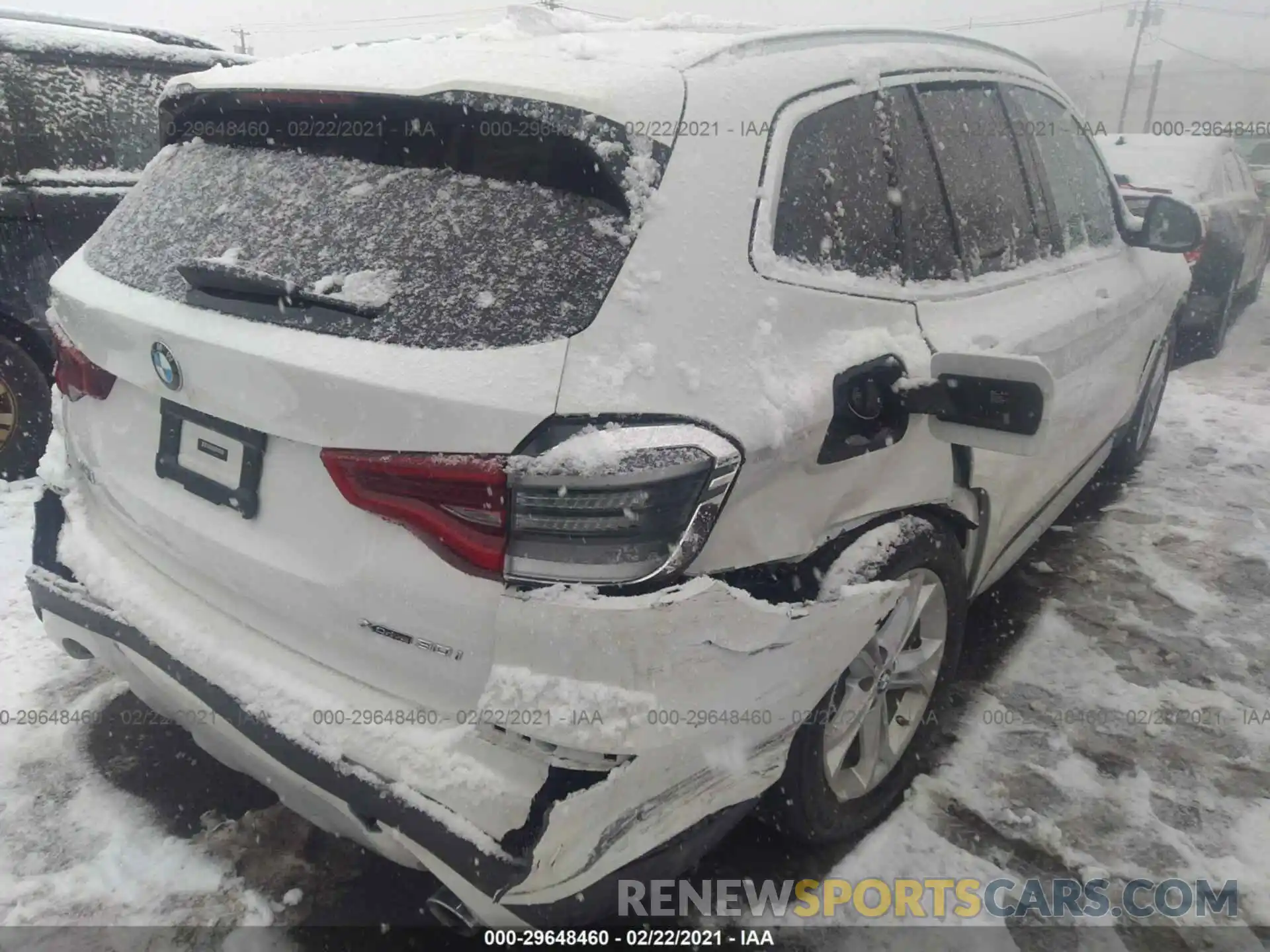 6 Фотография поврежденного автомобиля 5UXTY5C00L9B76840 BMW X3 2020