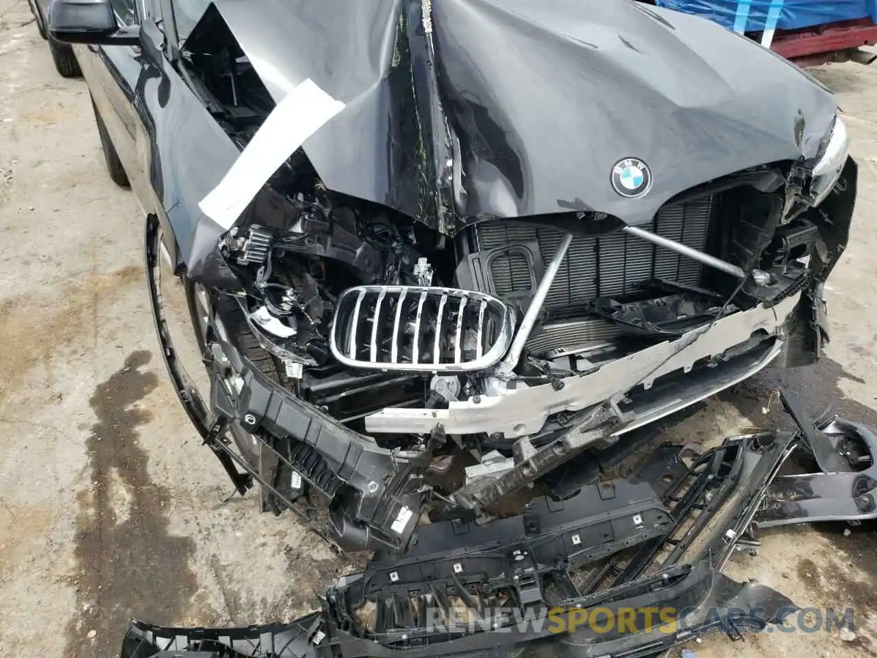 9 Фотография поврежденного автомобиля 5UXTY5C00L9B97235 BMW X3 2020