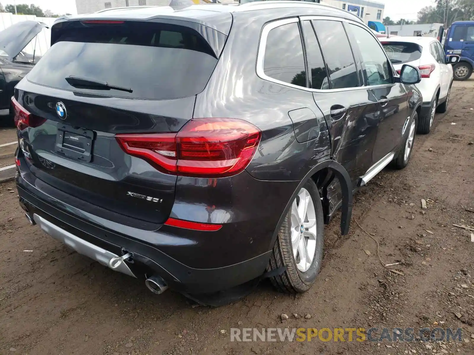 4 Фотография поврежденного автомобиля 5UXTY5C00L9C38494 BMW X3 2020