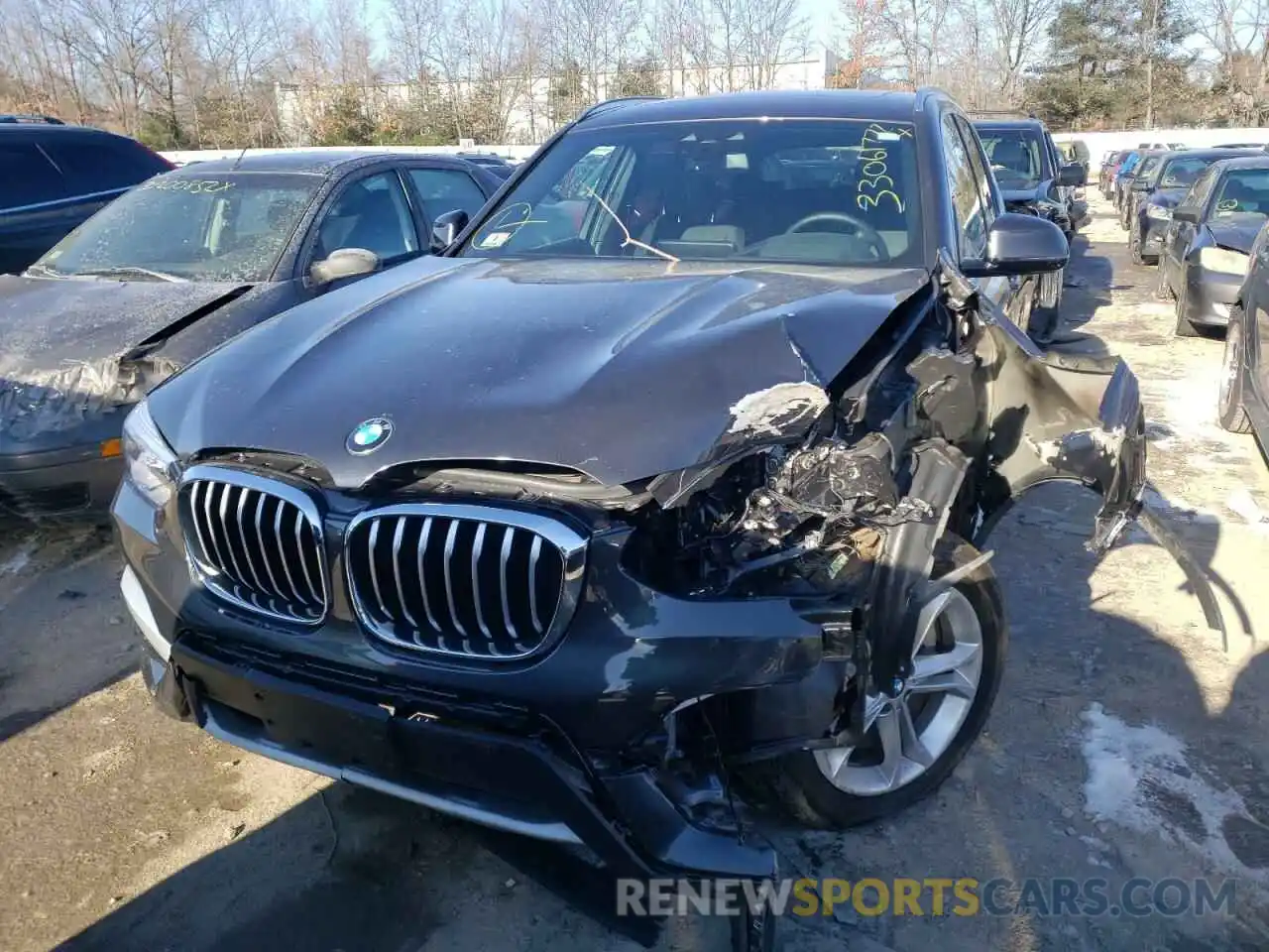 7 Photograph of a damaged car 5UXTY5C00L9D15932 BMW X3 2020