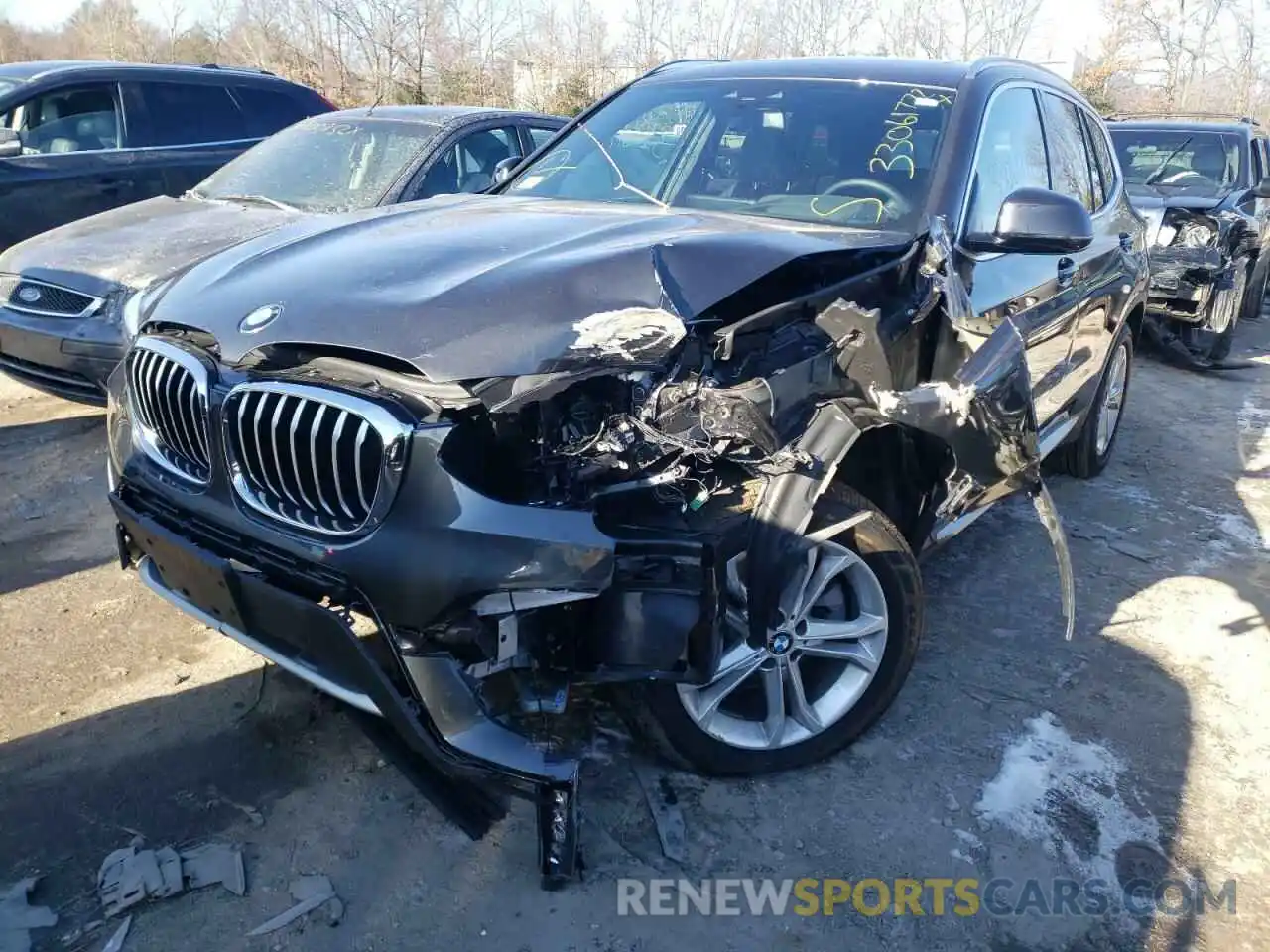 9 Photograph of a damaged car 5UXTY5C00L9D15932 BMW X3 2020