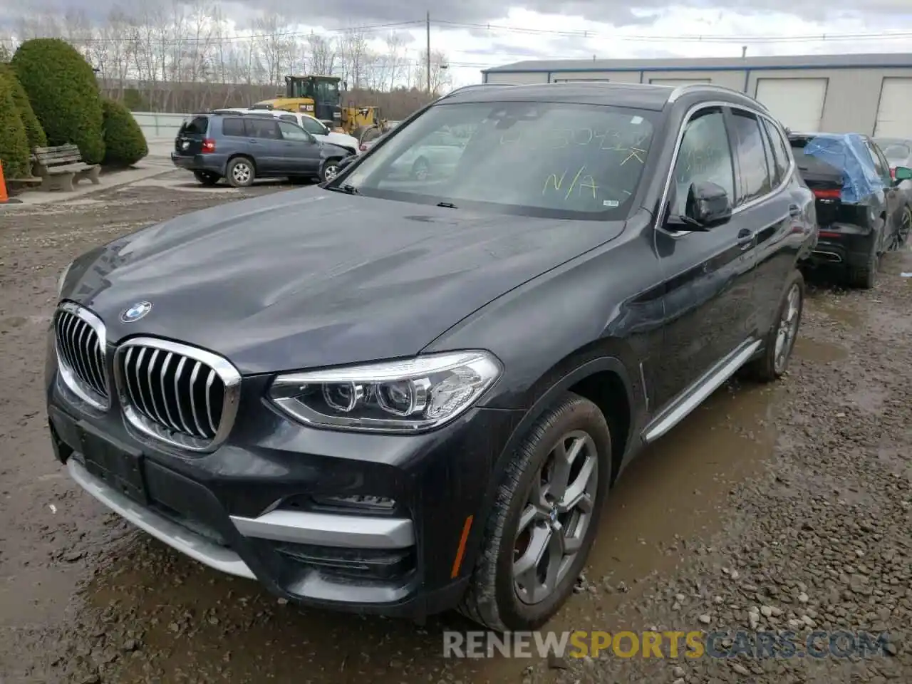 2 Photograph of a damaged car 5UXTY5C00LLT33394 BMW X3 2020