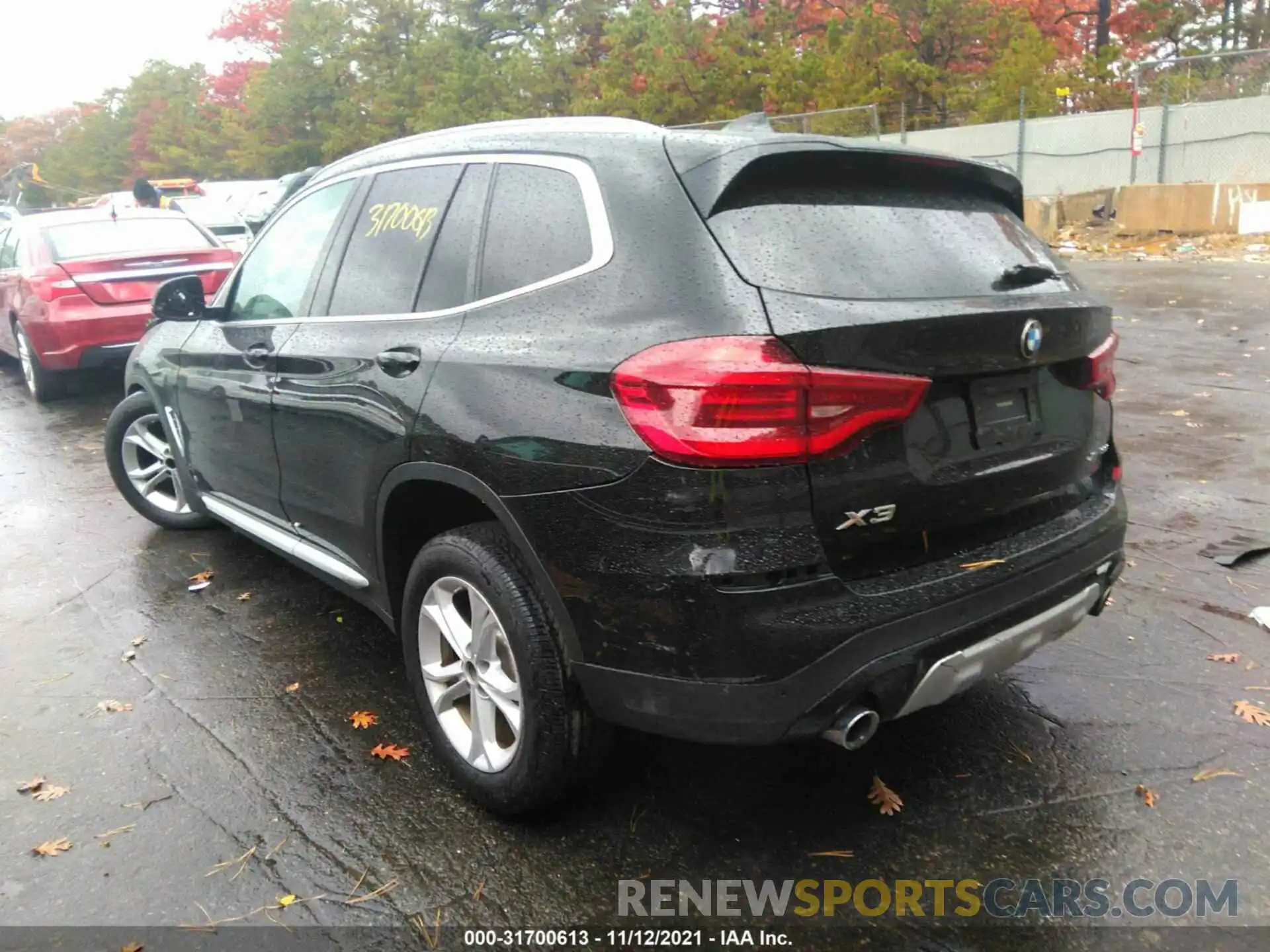 3 Photograph of a damaged car 5UXTY5C00LLT36151 BMW X3 2020